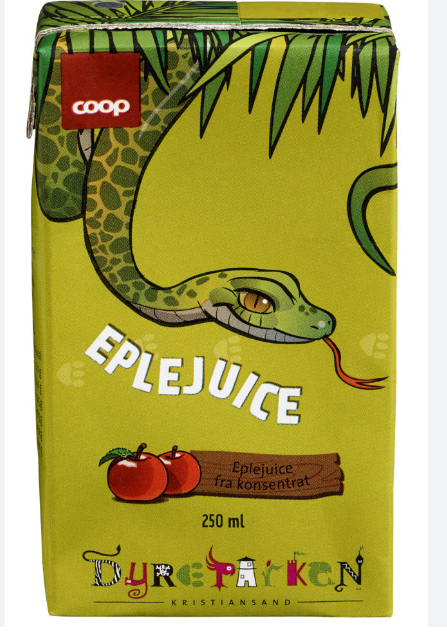 Eplejuice singelpk.   0,25l