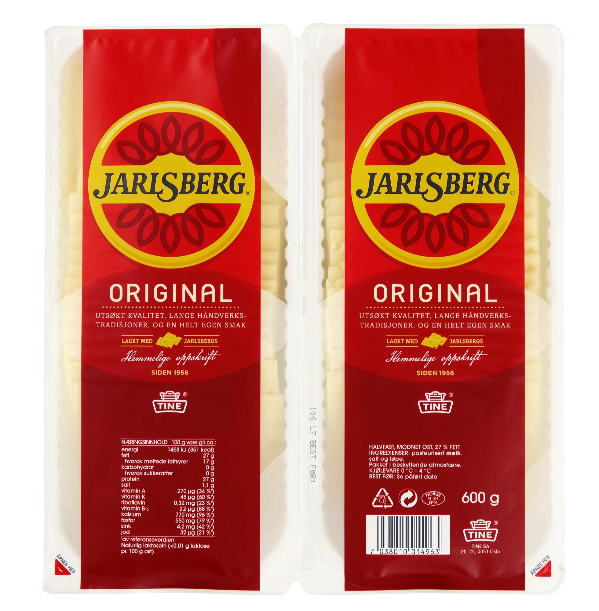 Jarlsberg hotellbrett   40x15g