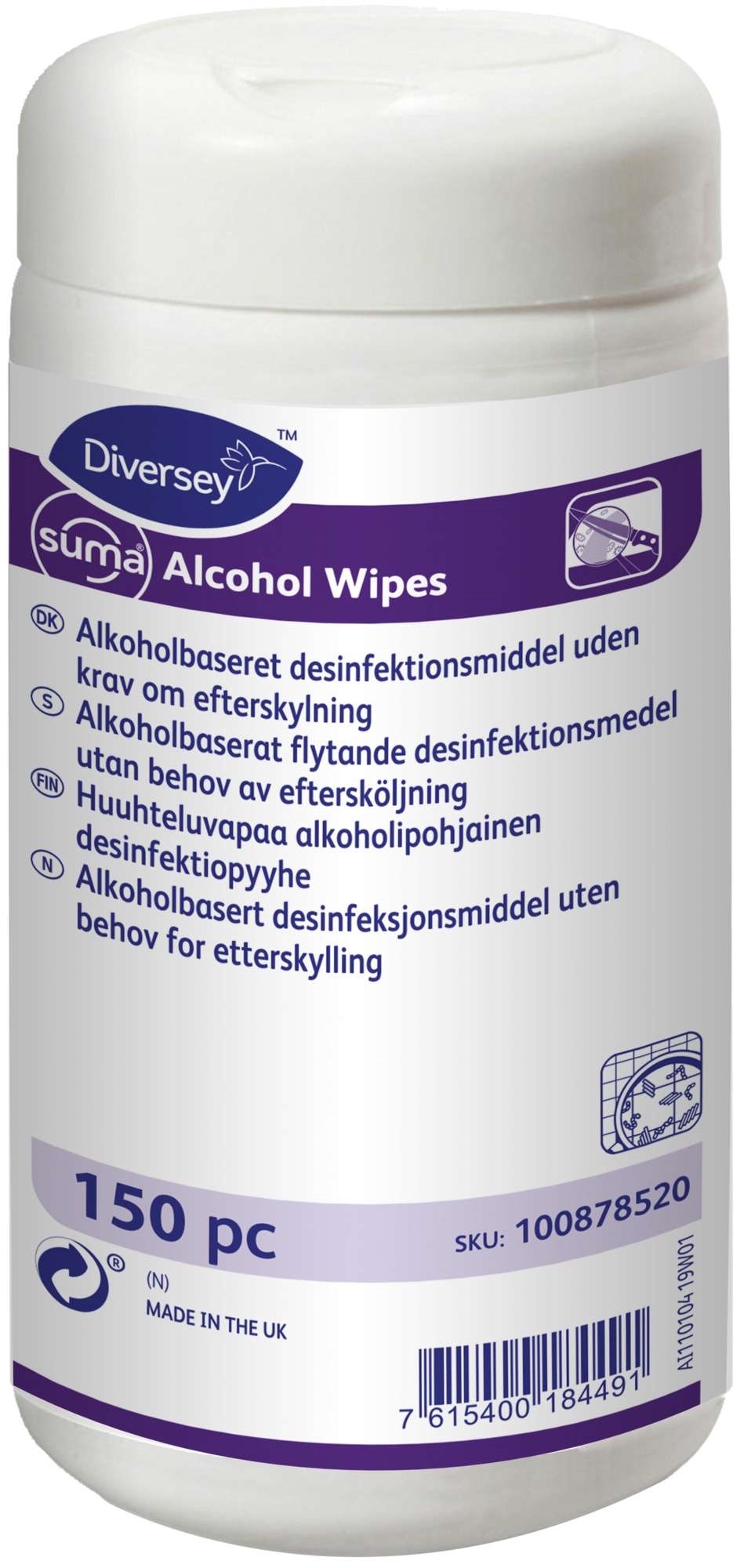 Suma alcohol wipes 150pcs