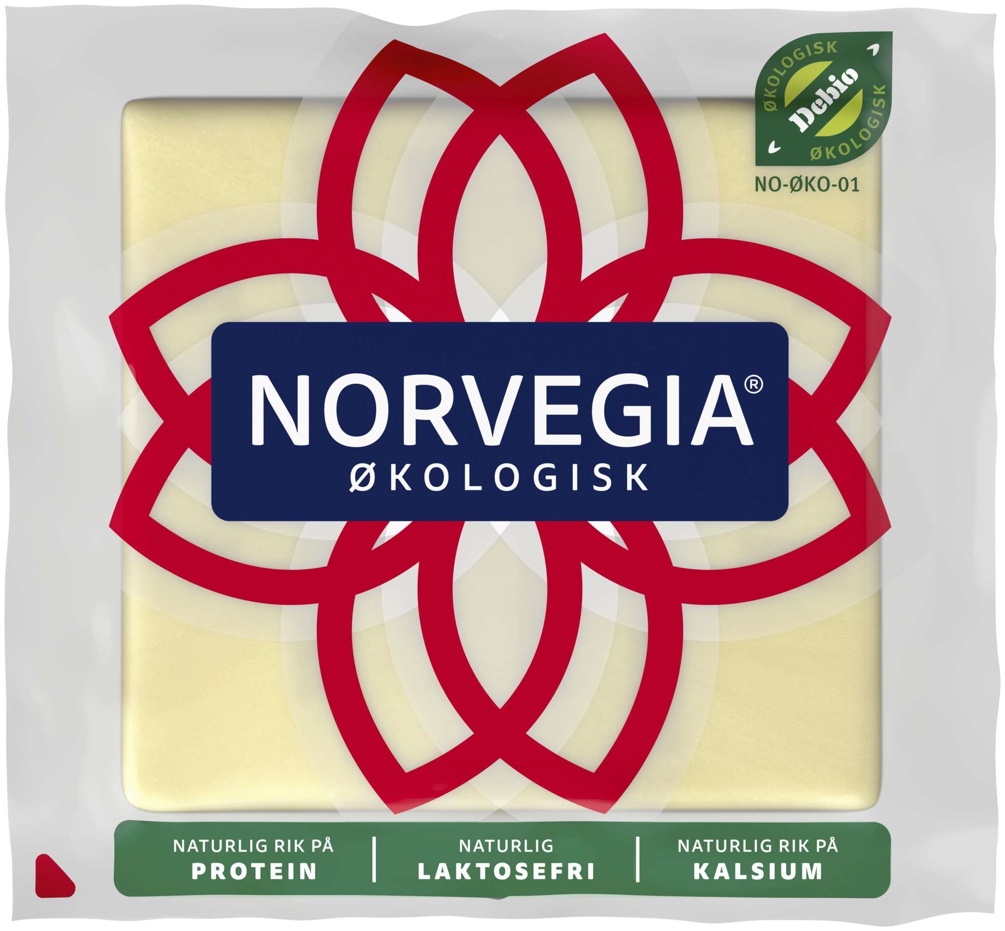 Tine norvegia 27% økol.   500g