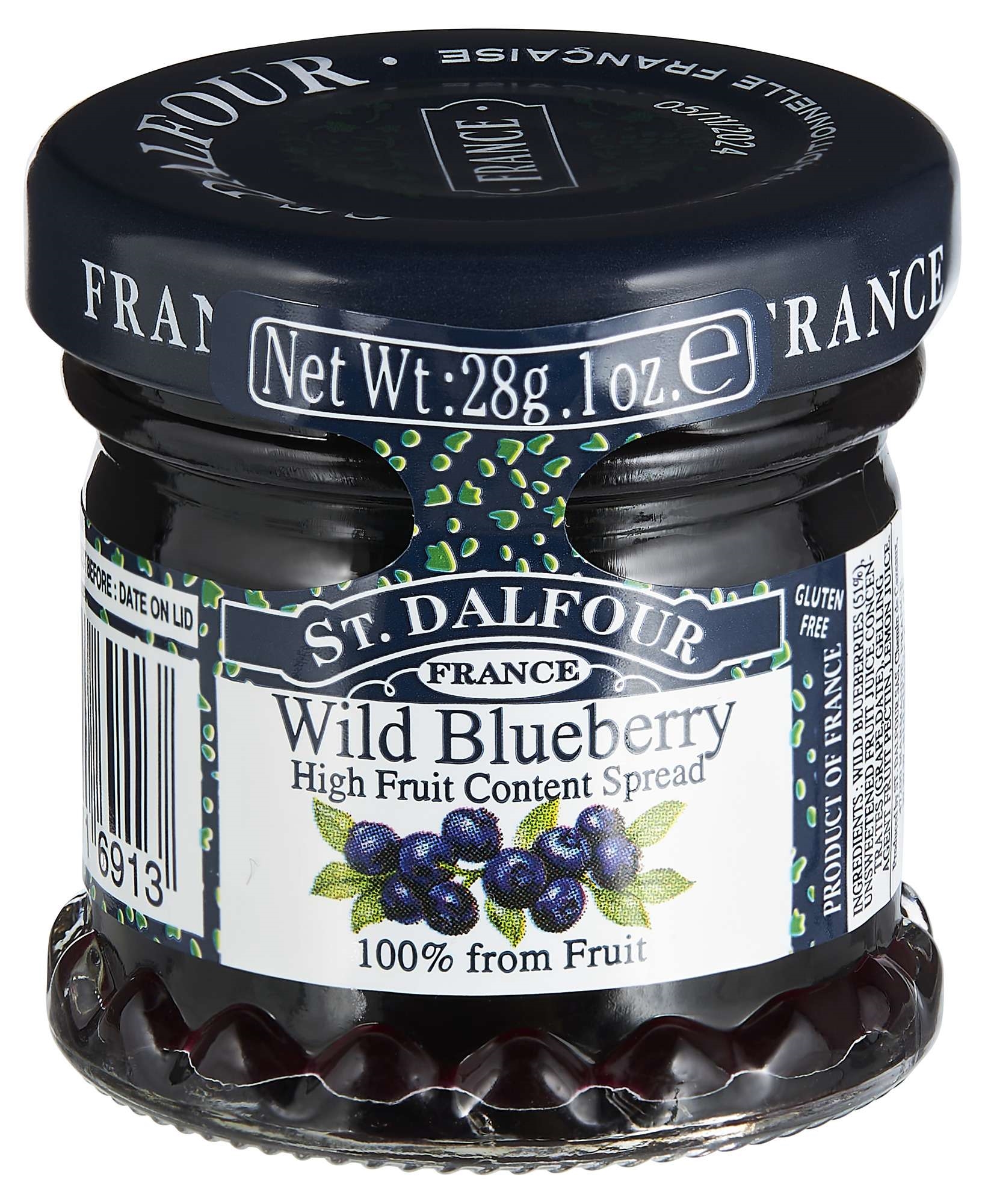 St dalfour blåbær  28g