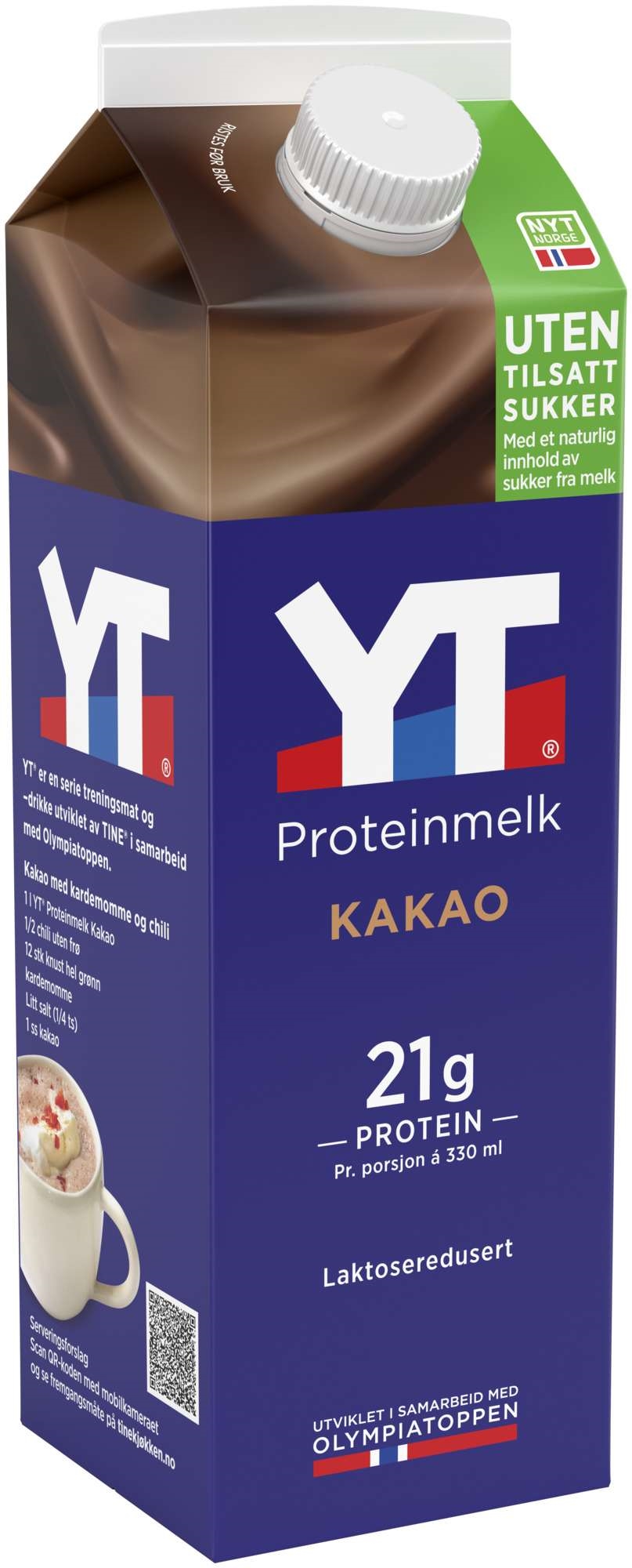 Yt proteinmelk kakao   1l