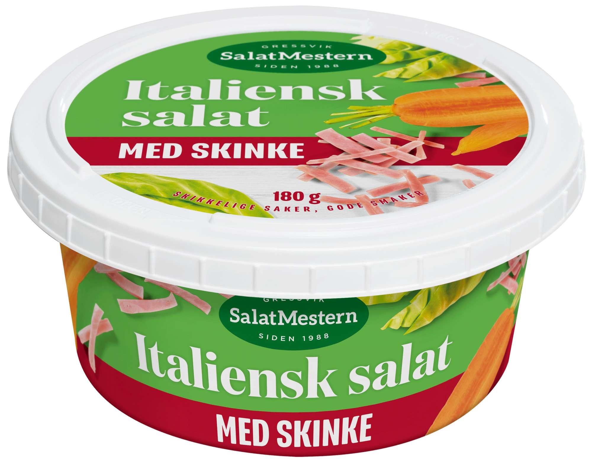 Italiensk salat m/skinke   180g