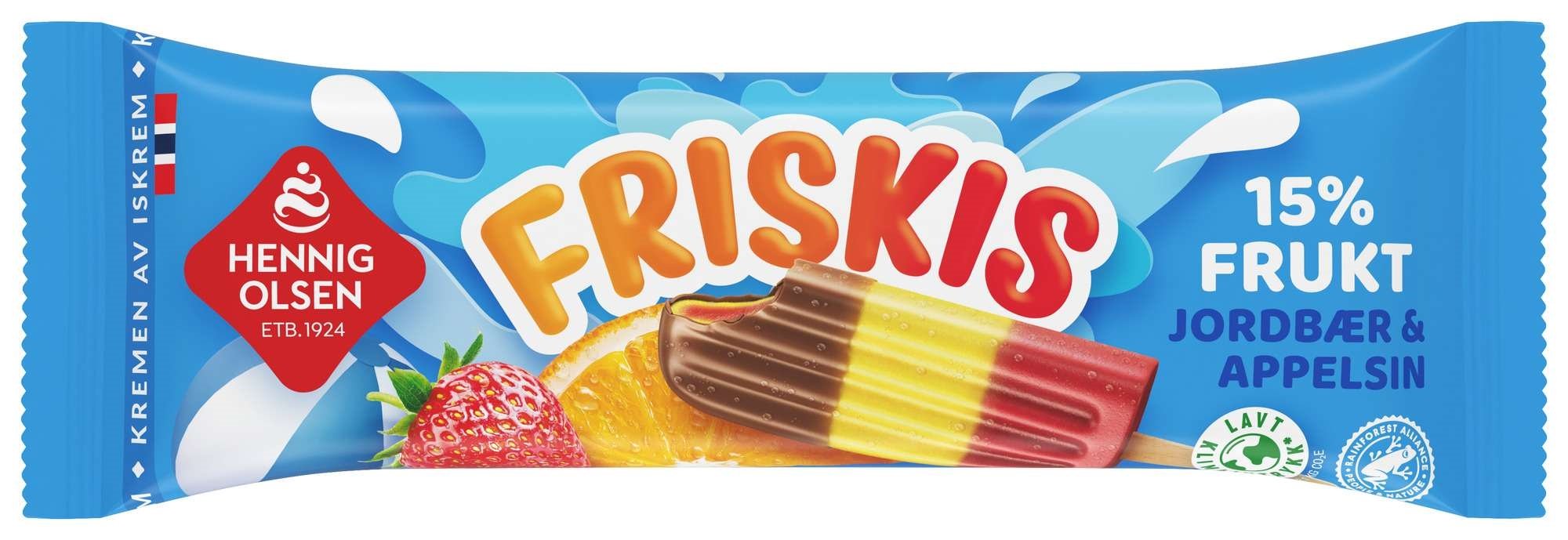 Friskis strawberry/orange   90ml