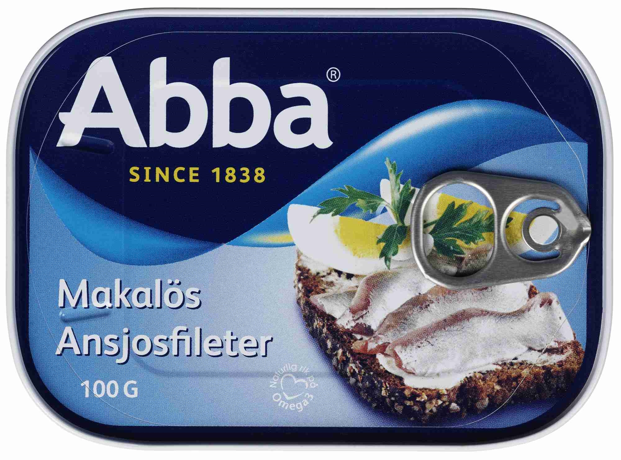 Ansjosfilet, makaløs    100g