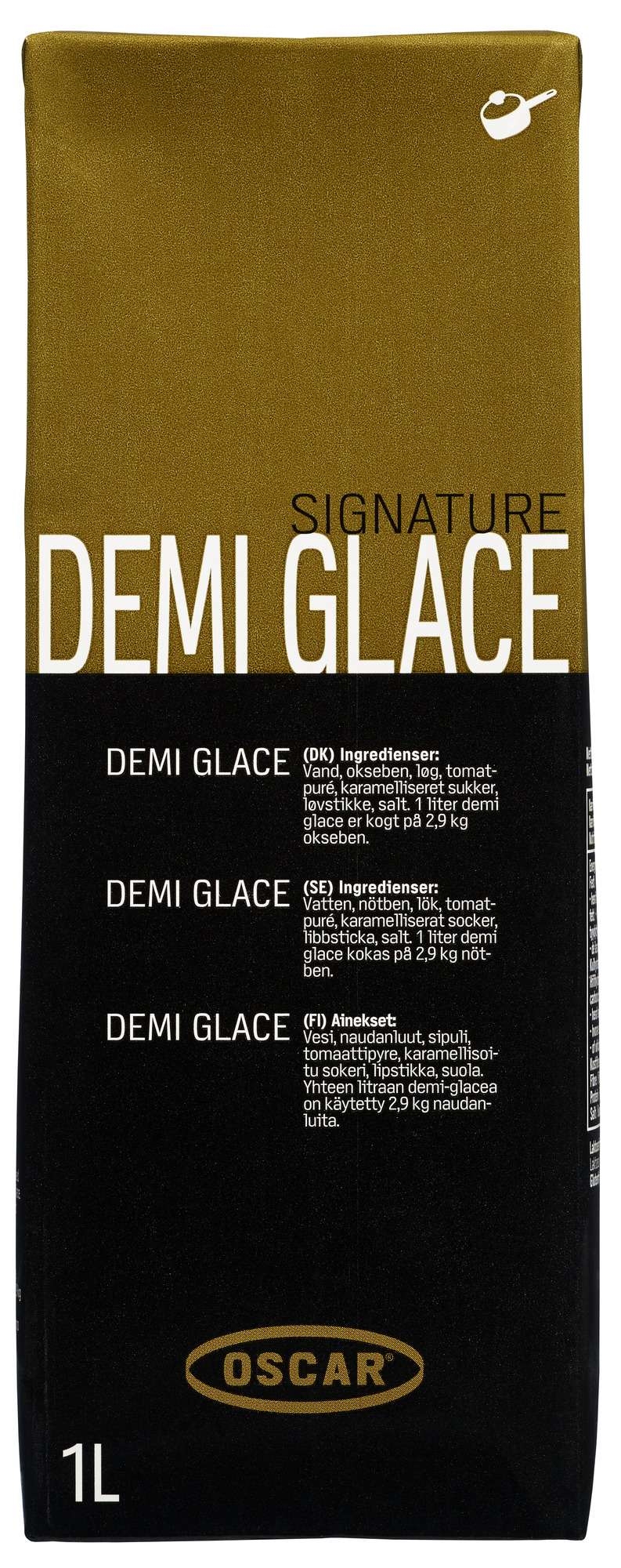 Okse demi glace 1l