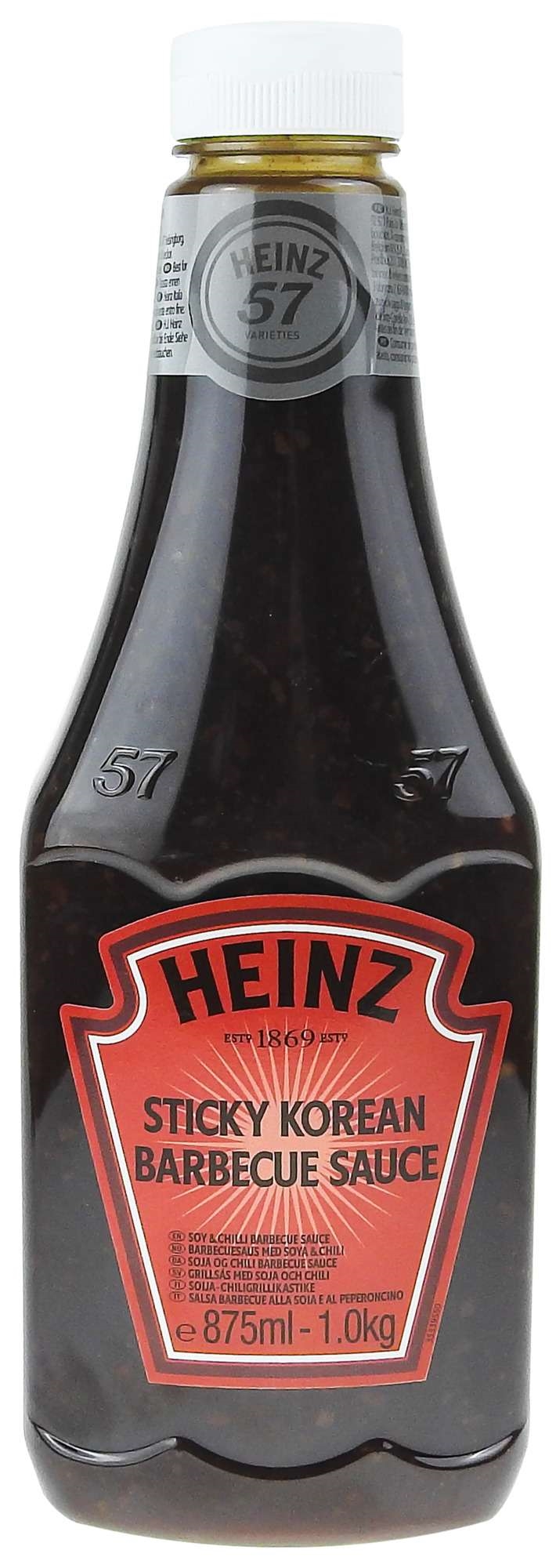 Sticky korean bbq sauce 875ml