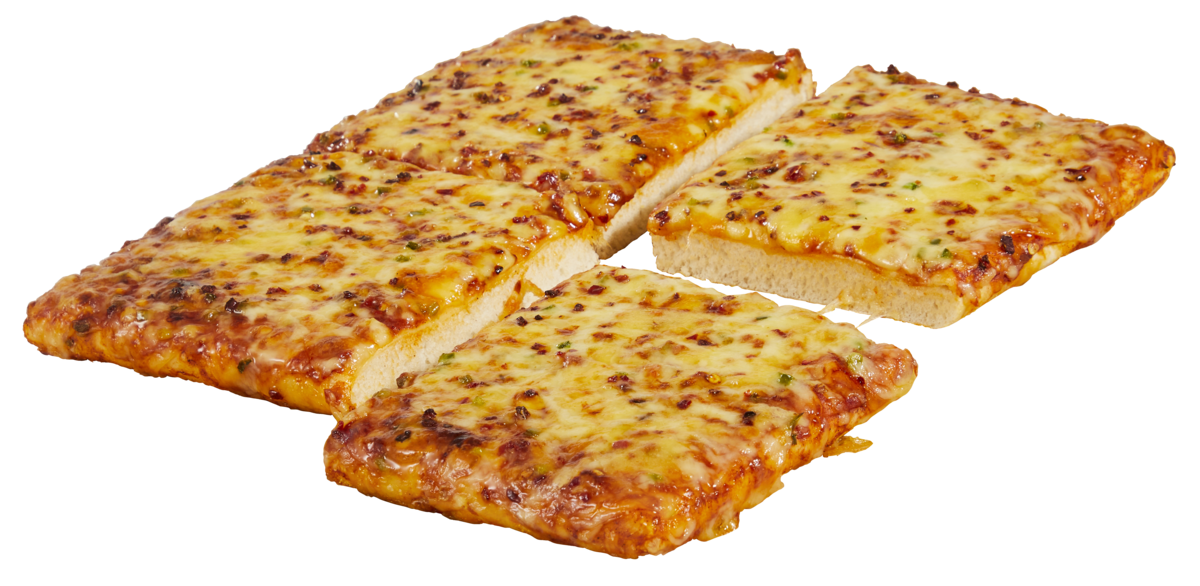 Firkantpizza chili cheese  12x609g