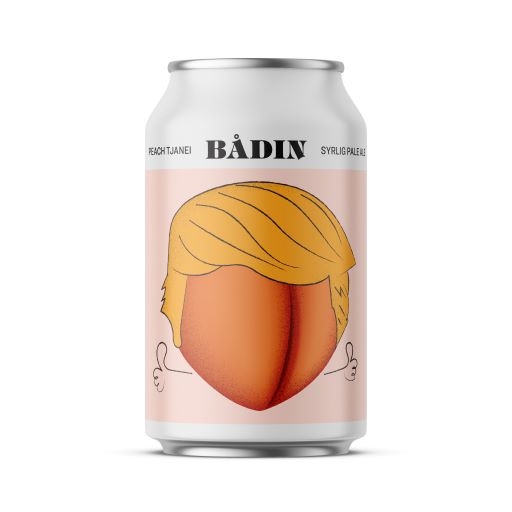 Bådin peach tjanei syrlig pale ale   6,5%   24x33cl