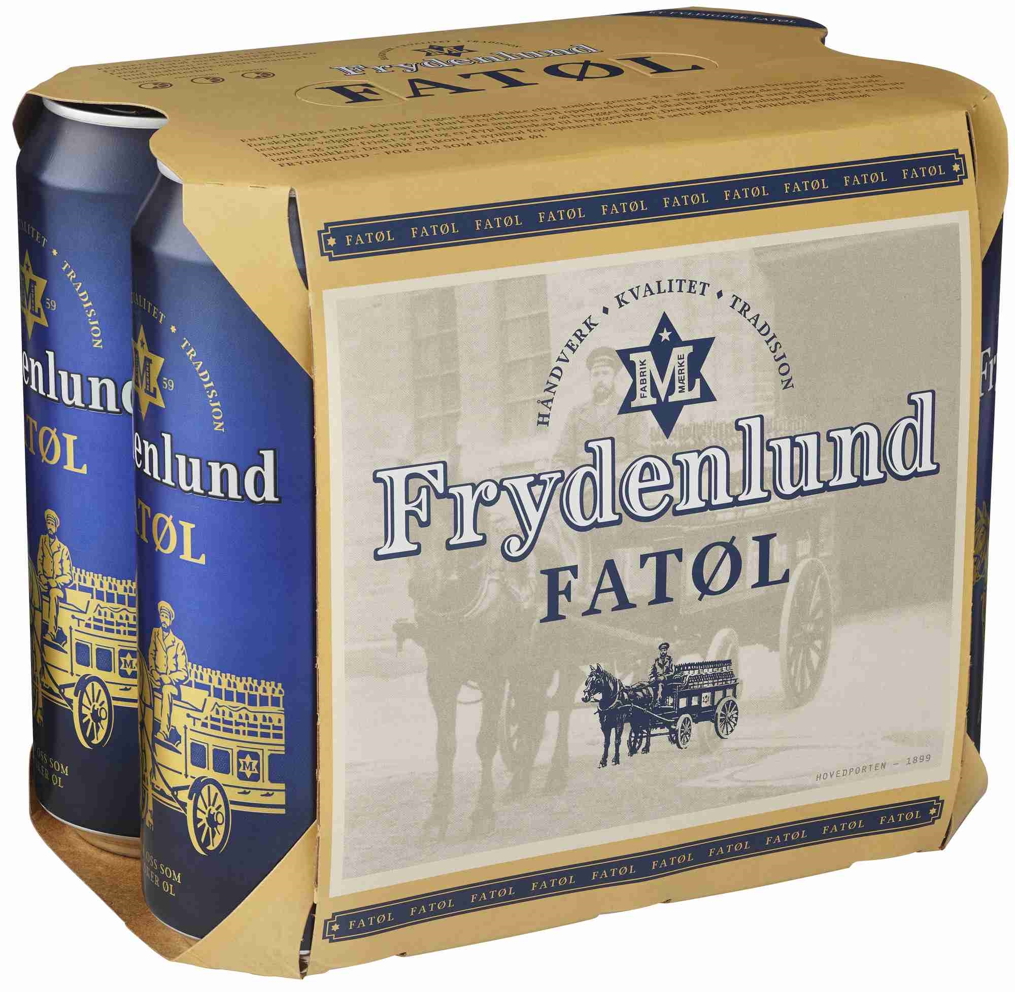 Frydenlund fatøl bx   4,7%   24x50cl