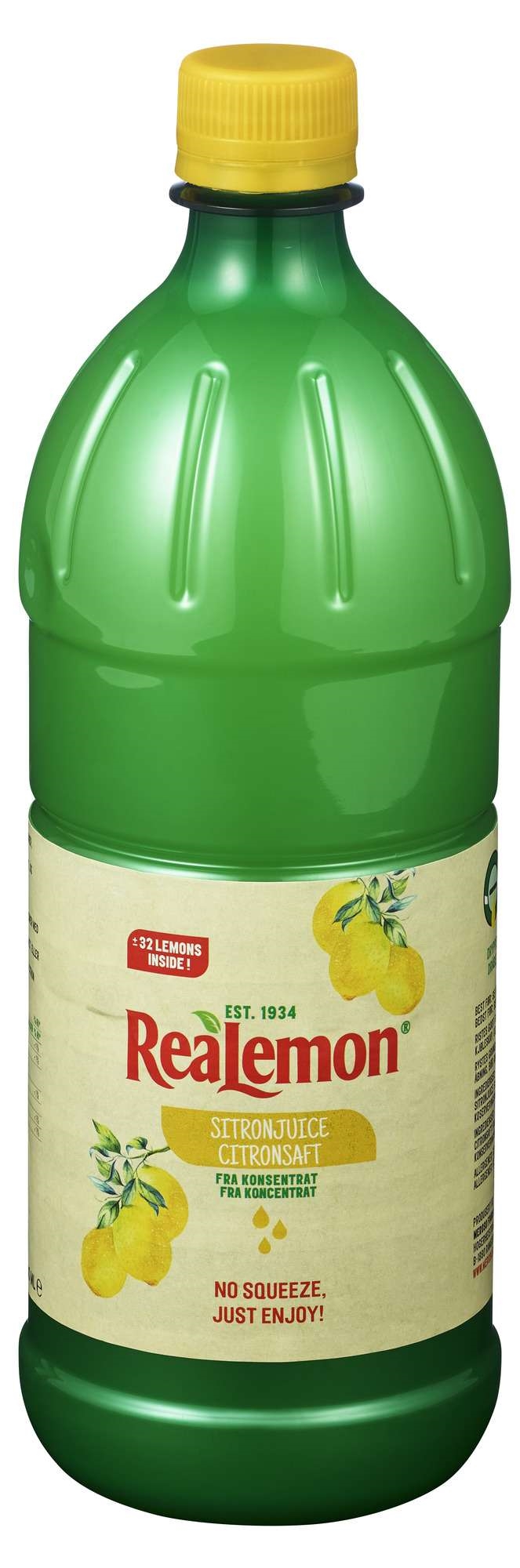 Realemon sitronjuice  1l