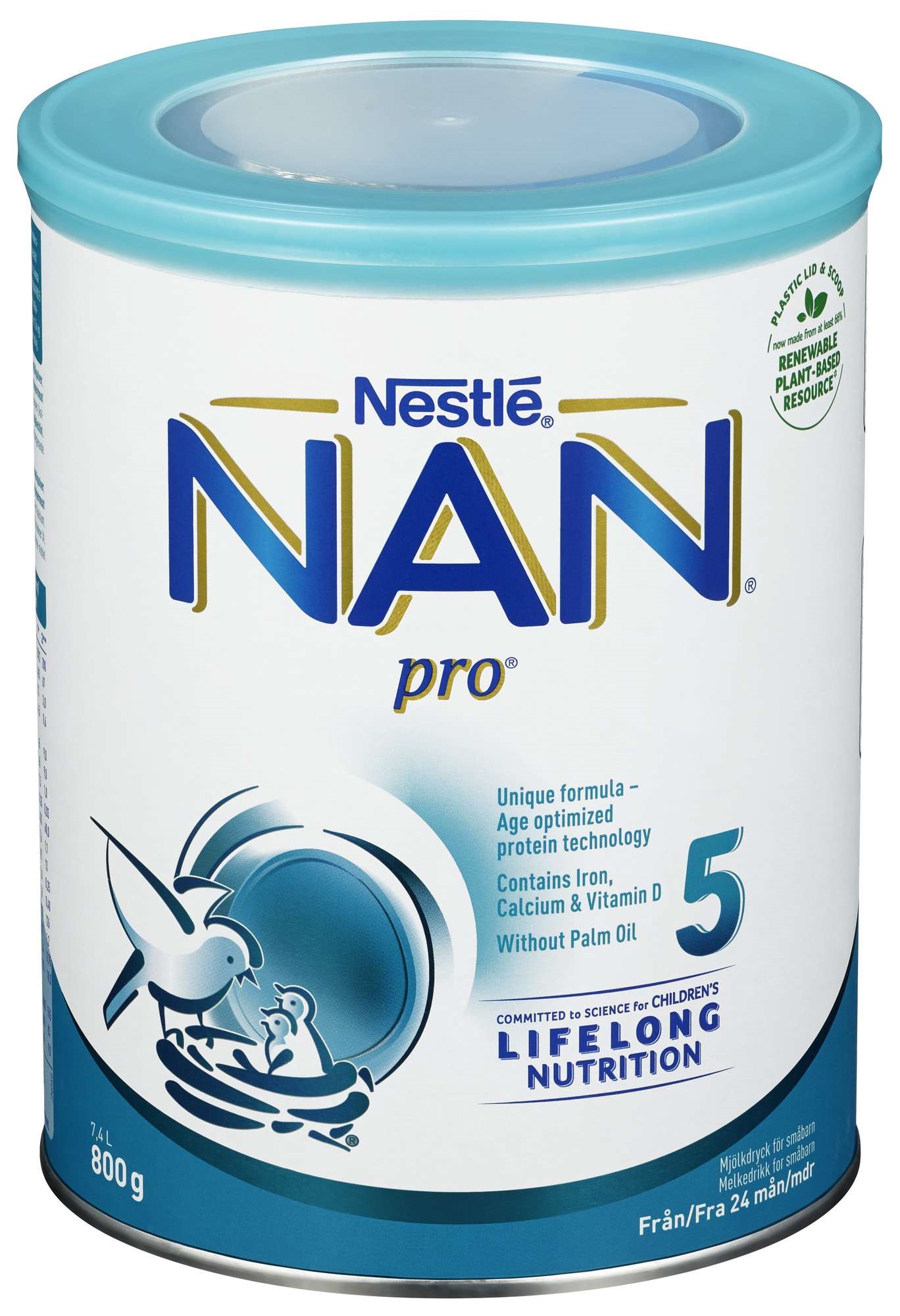Nan pro 5 from 24m  800g