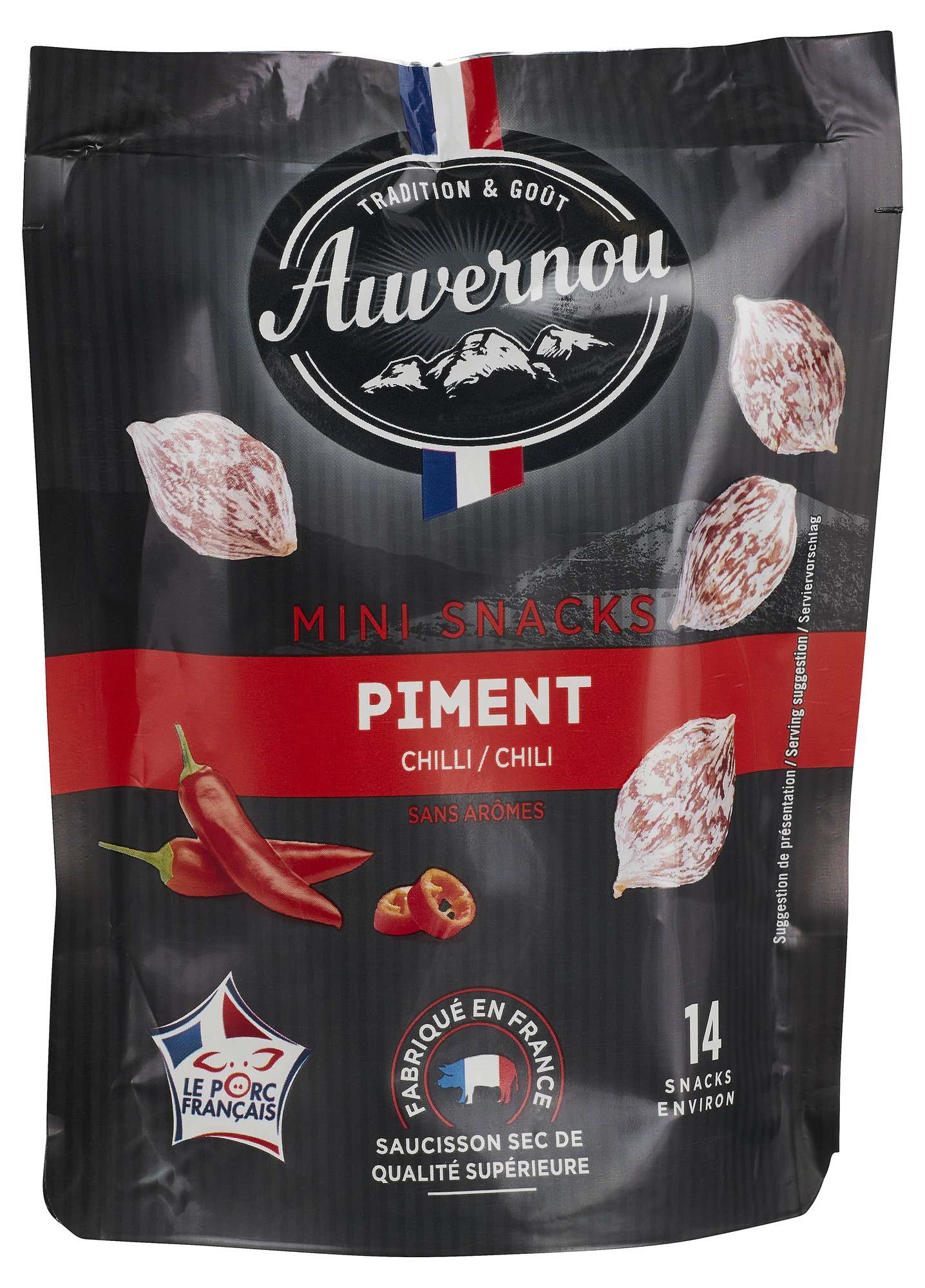 Saucisson snack m/chili 75g
