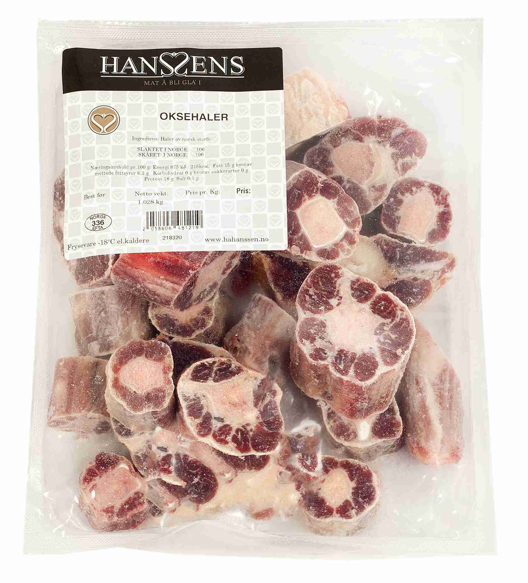 Oxtail breaker appr 1kg    kg