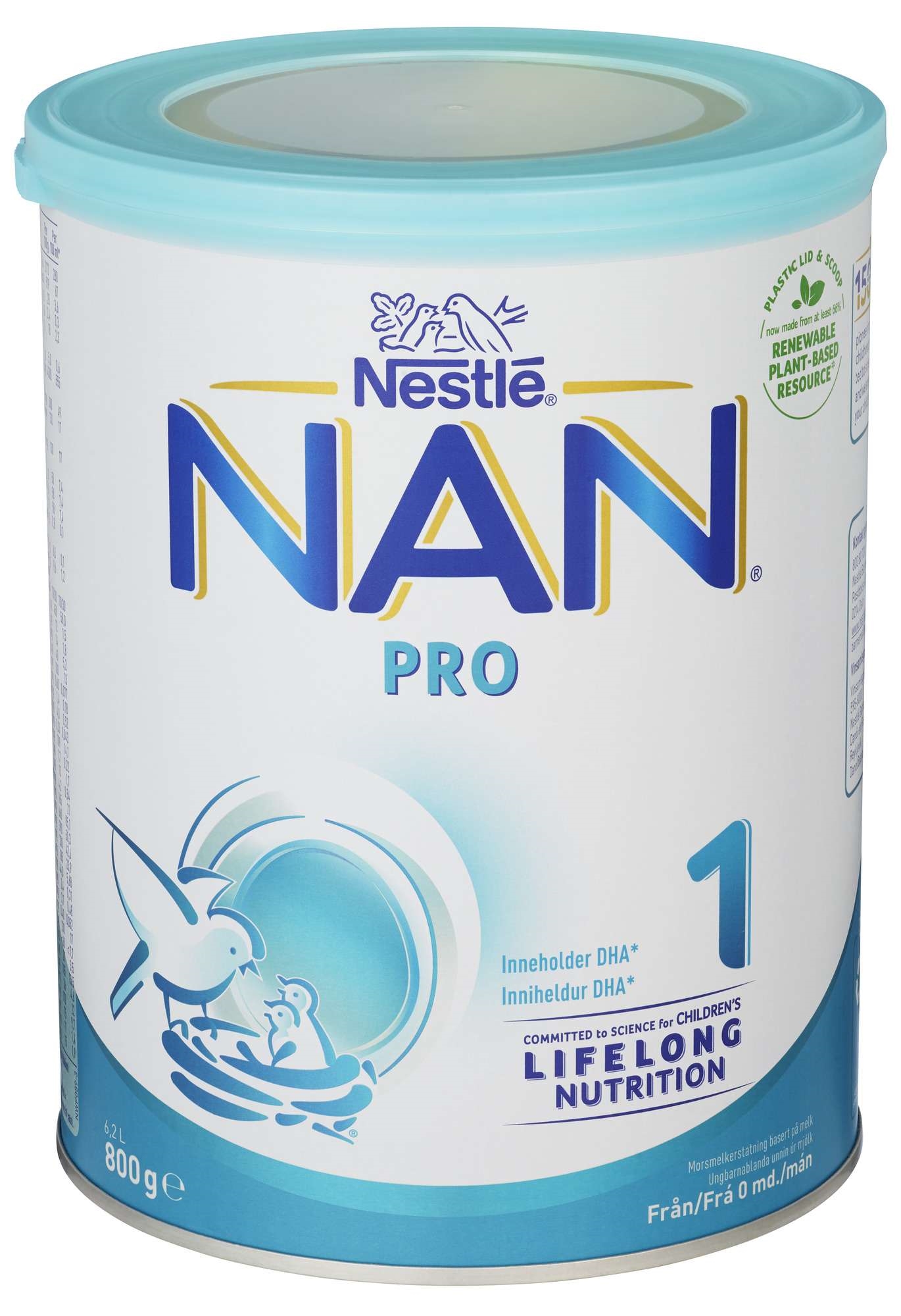 Nan pro 1 hmo fra 0m 800g