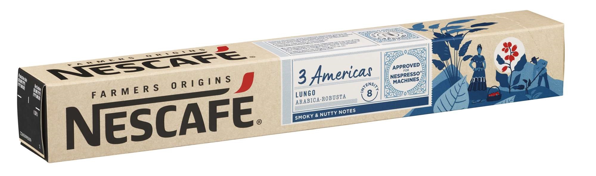 Farmers origins americas kapsler x10 54g