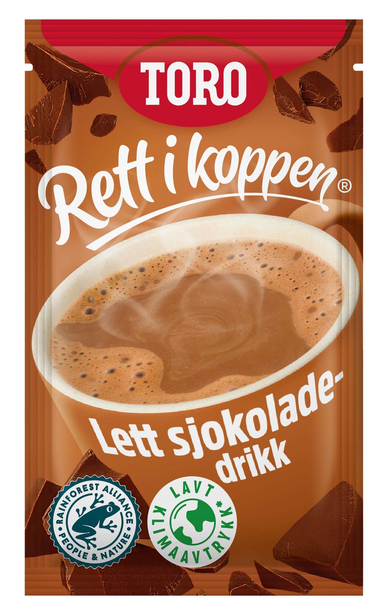 Rik sjokoladedrikk lett 10x14g