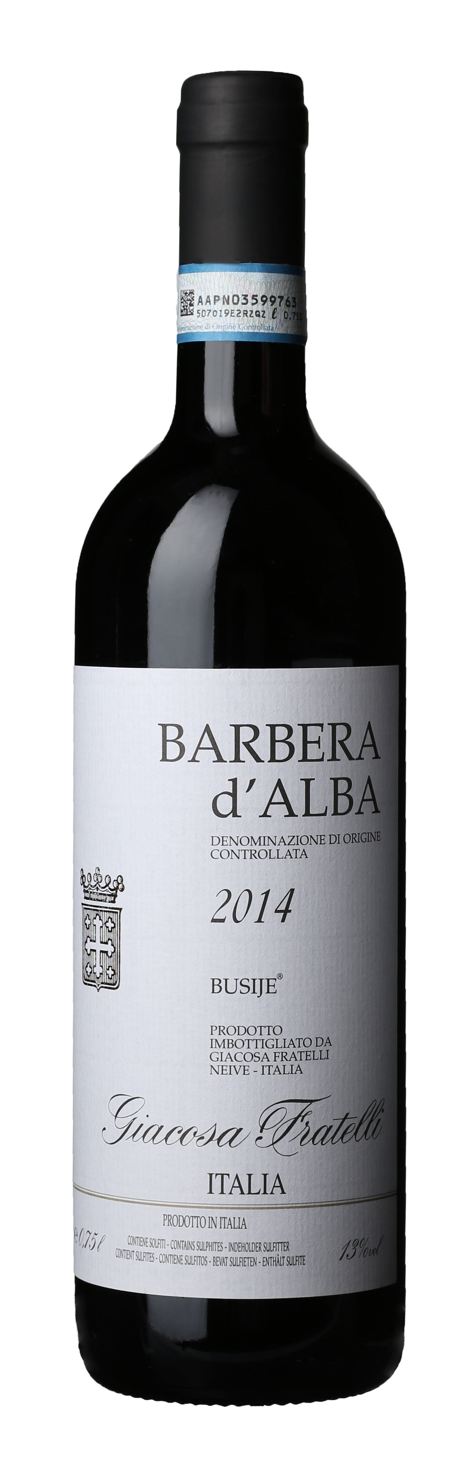 Giacosa barbera d alba bussie 14,5% 75cl