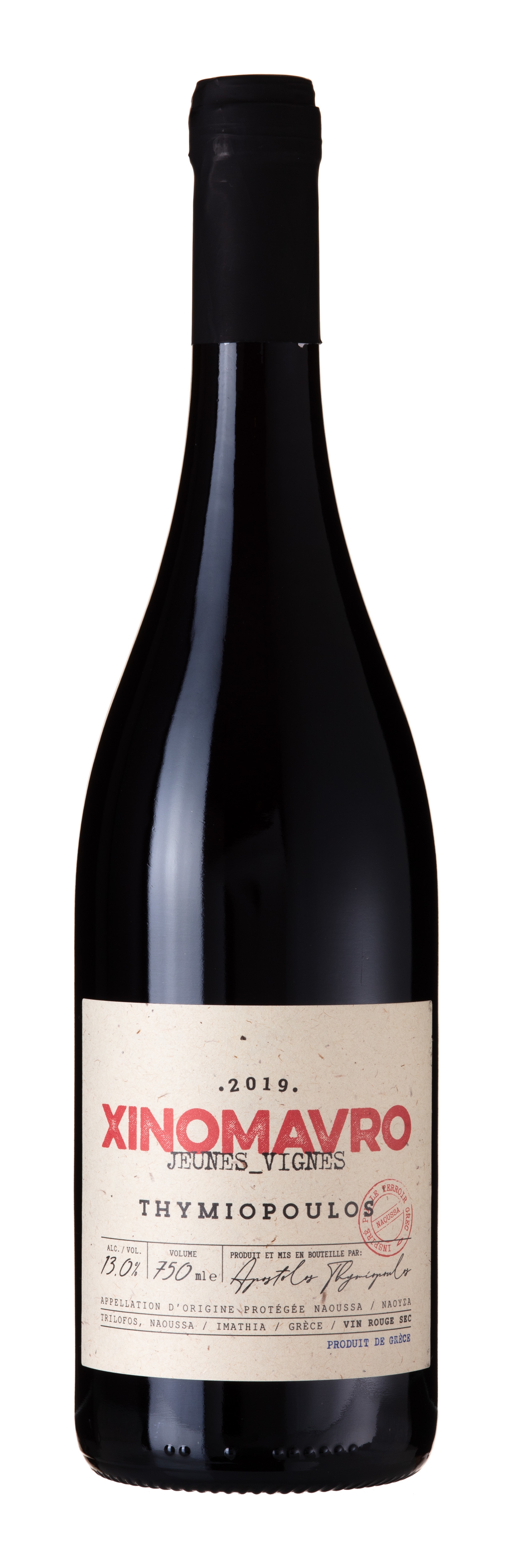 Thymiopoulos xinomavro young vines 13,5% 75cl