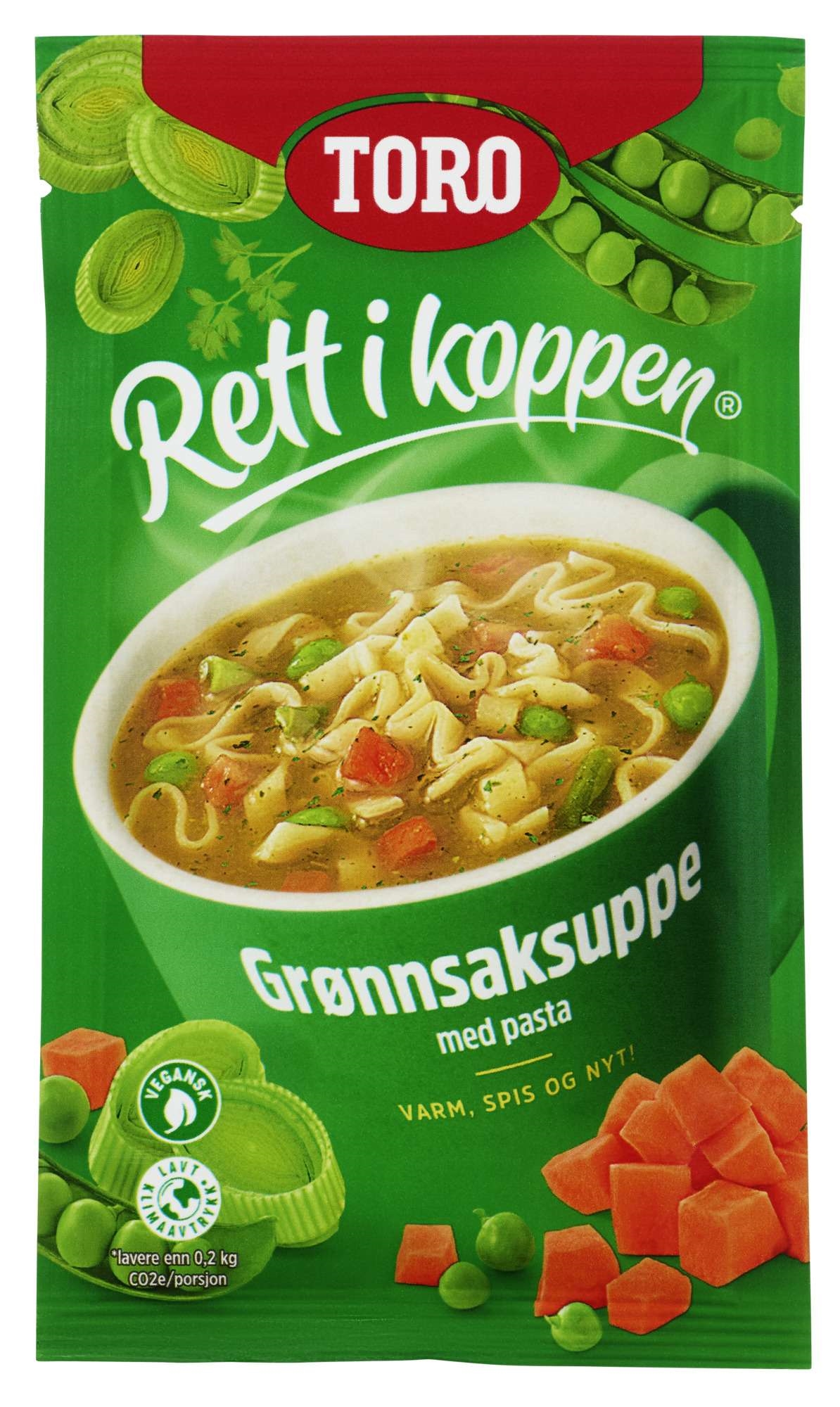 Grønnsak&pastasuppe   20g