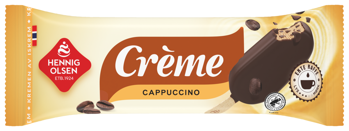 Creme cappuccino fløteis 97ml