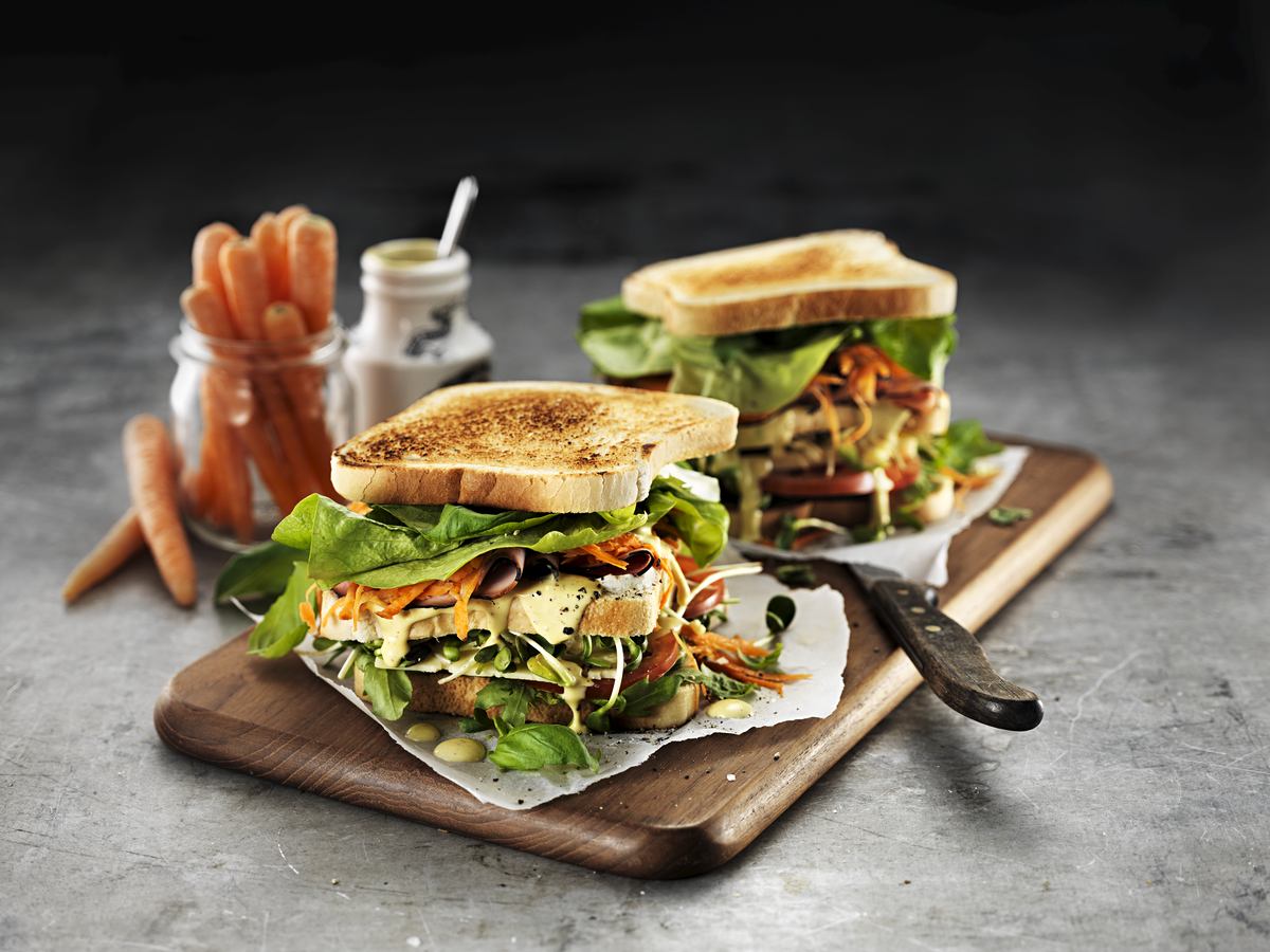 Sandwichbrød lyst skåret   5x1200g