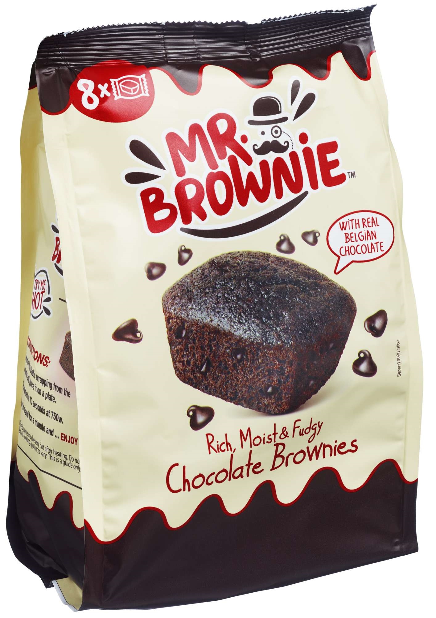 Mr brownie chocolate brownies 200g