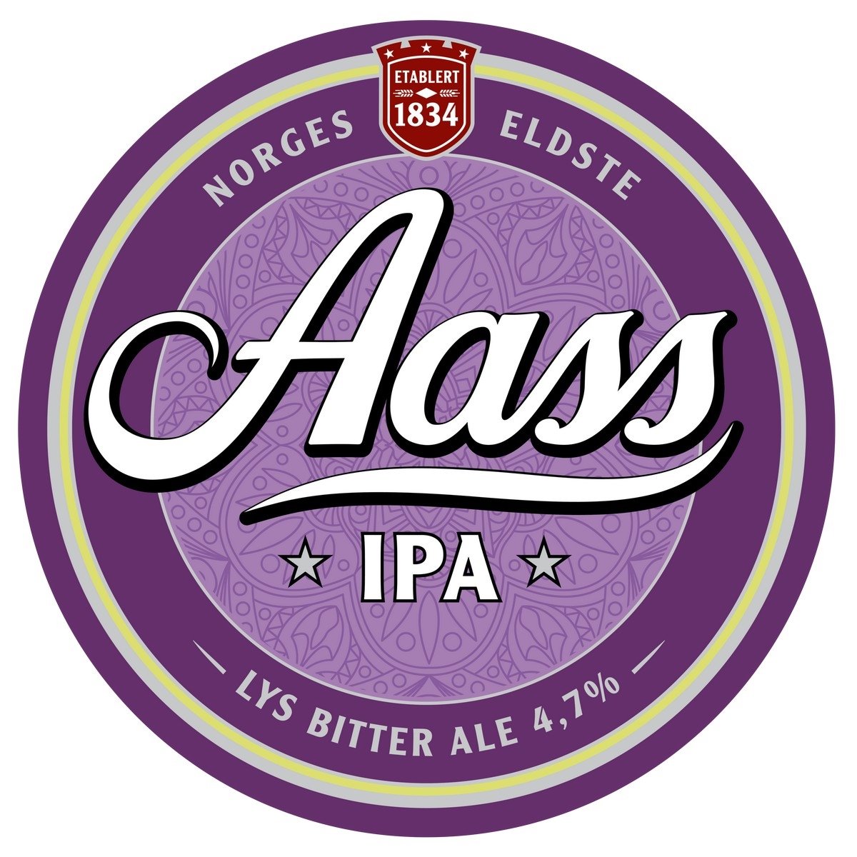 Aass ipa stålfat 4,7%   20l