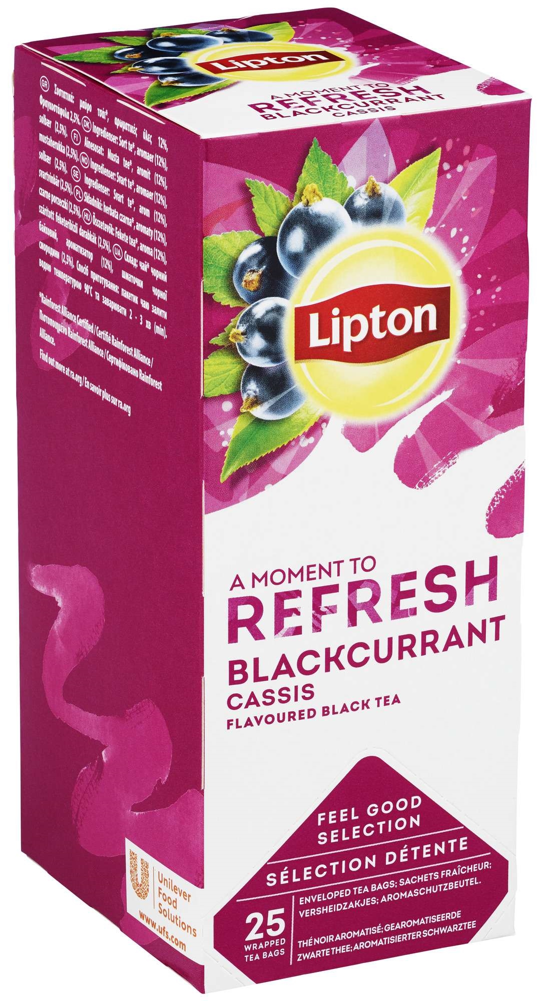 Blackcurrant te lipton 25bg