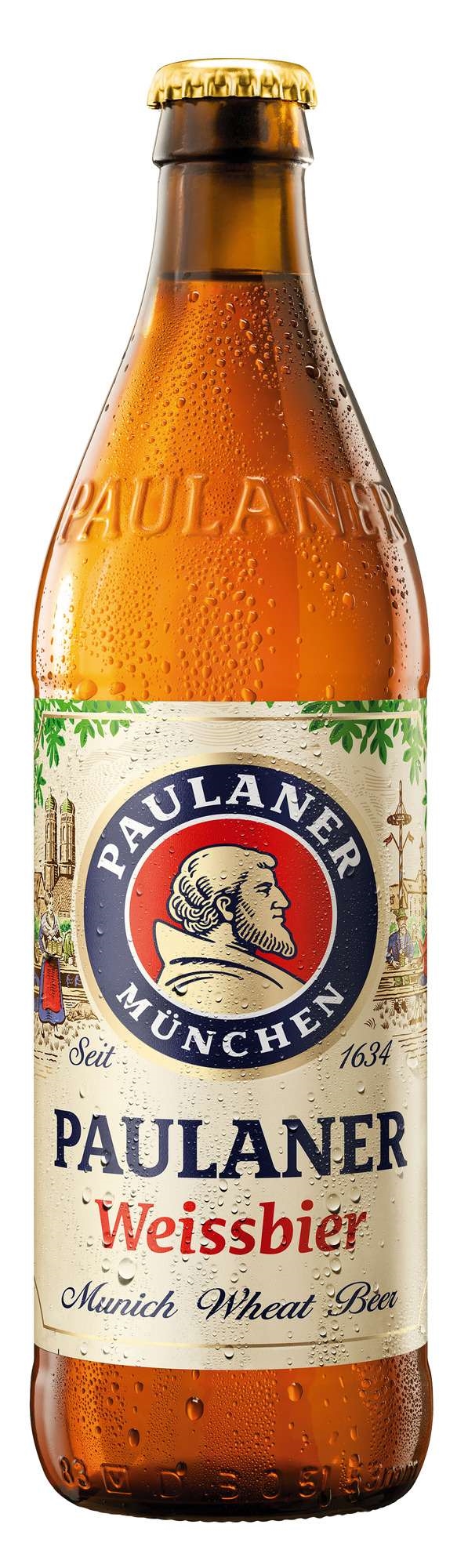 Paulaner hefe-weissbier 5,5% 20x50cl