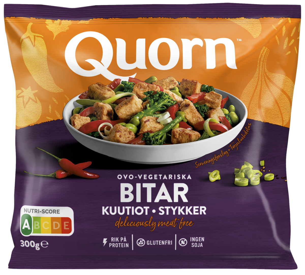 Quorn biter vegetabilsk produkt 300g