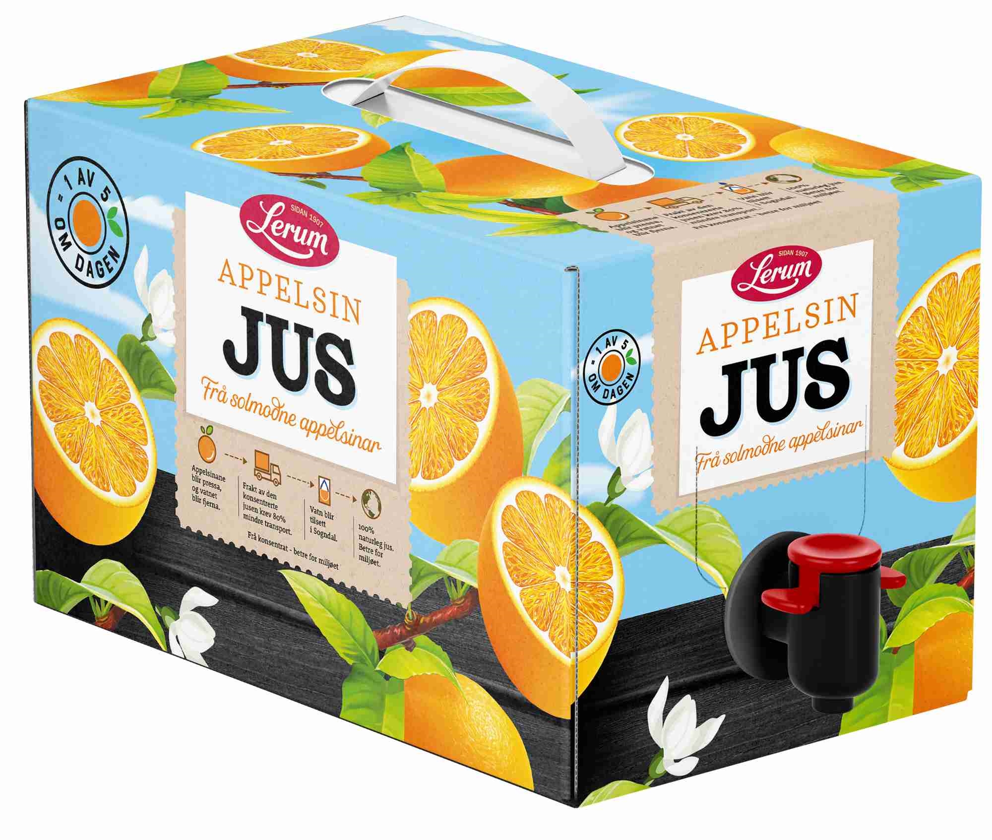 Orange juice mild bib    5l