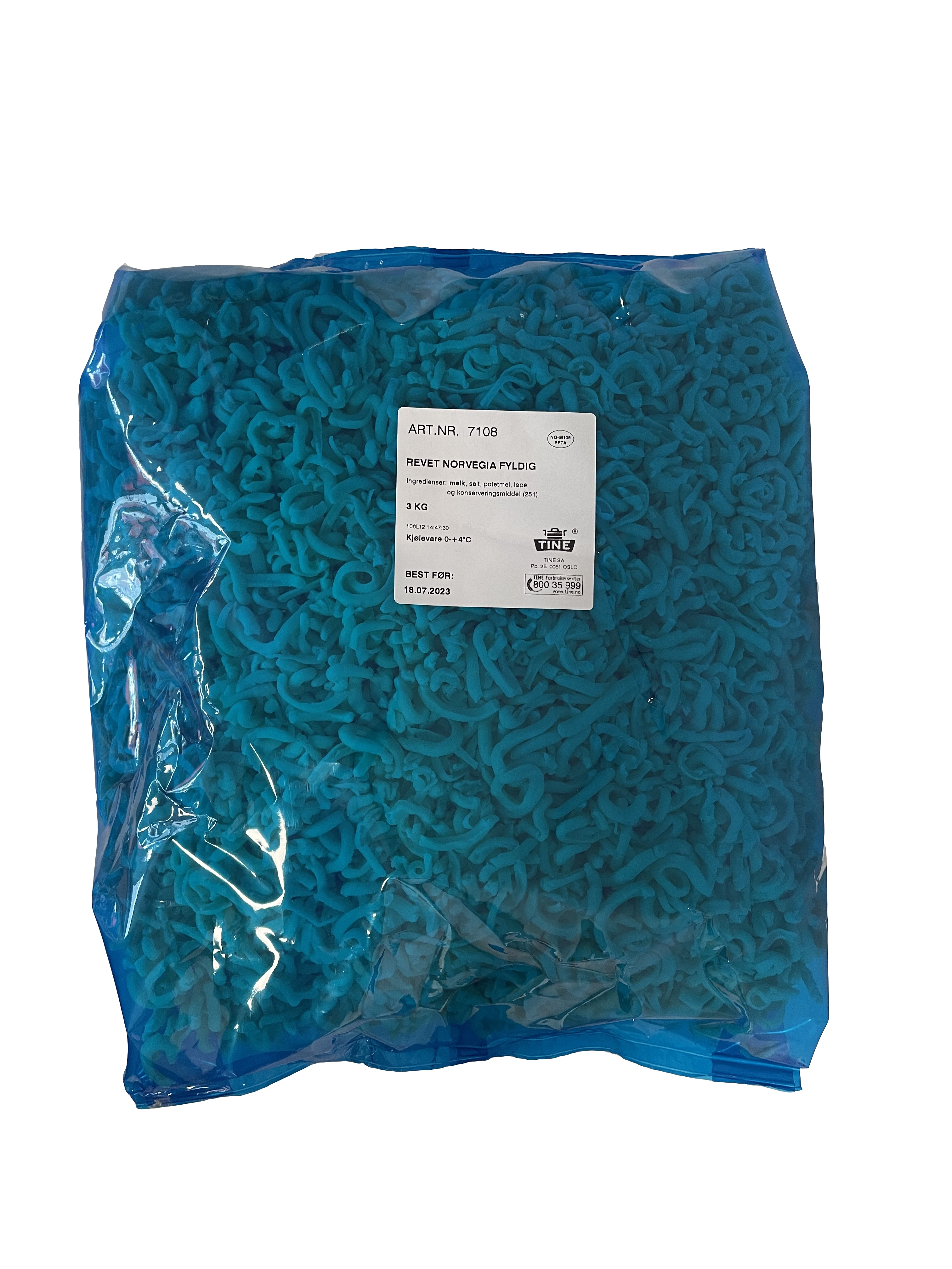 Norvegia revet fyldig 3kg