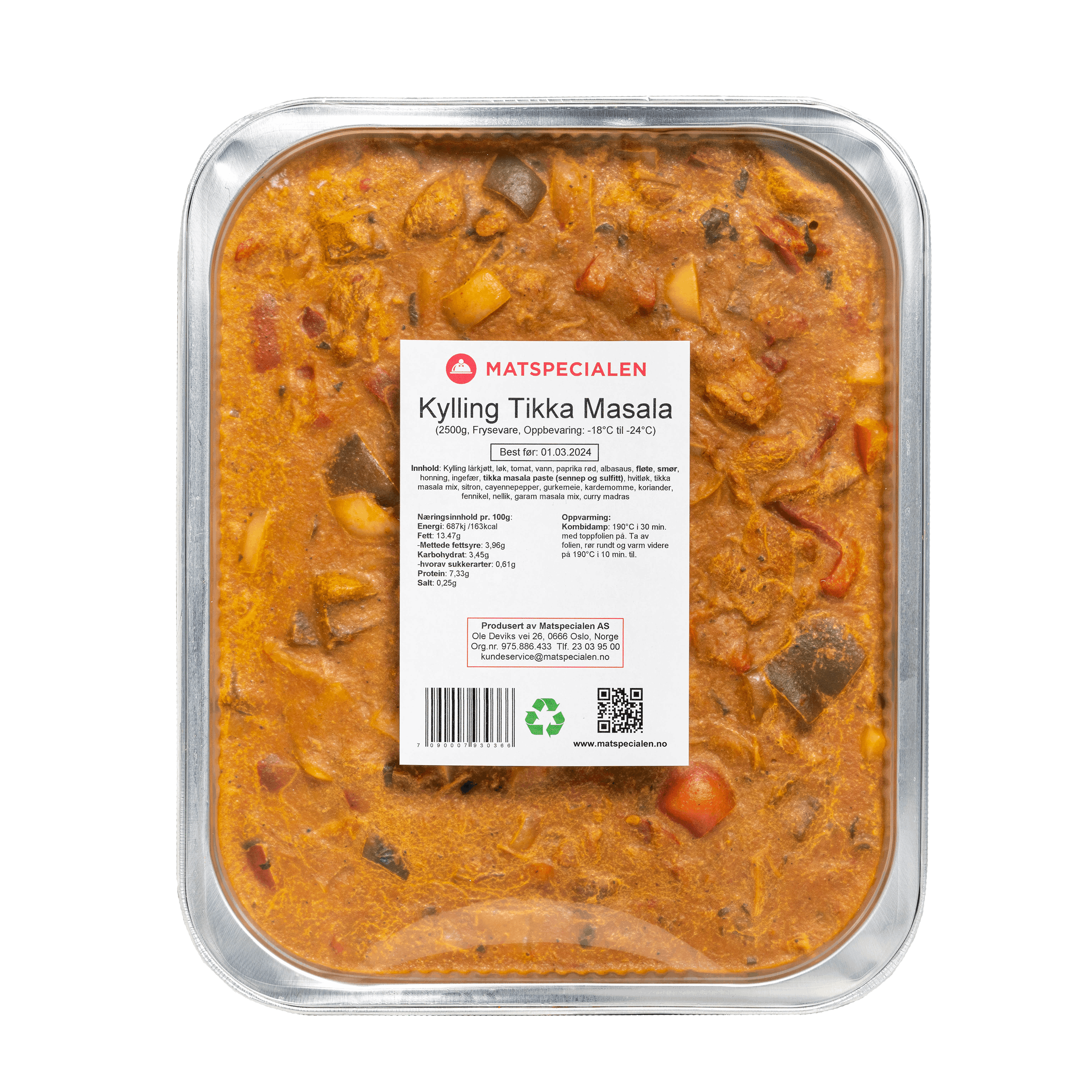 Chicken tikka masala   2,5kg