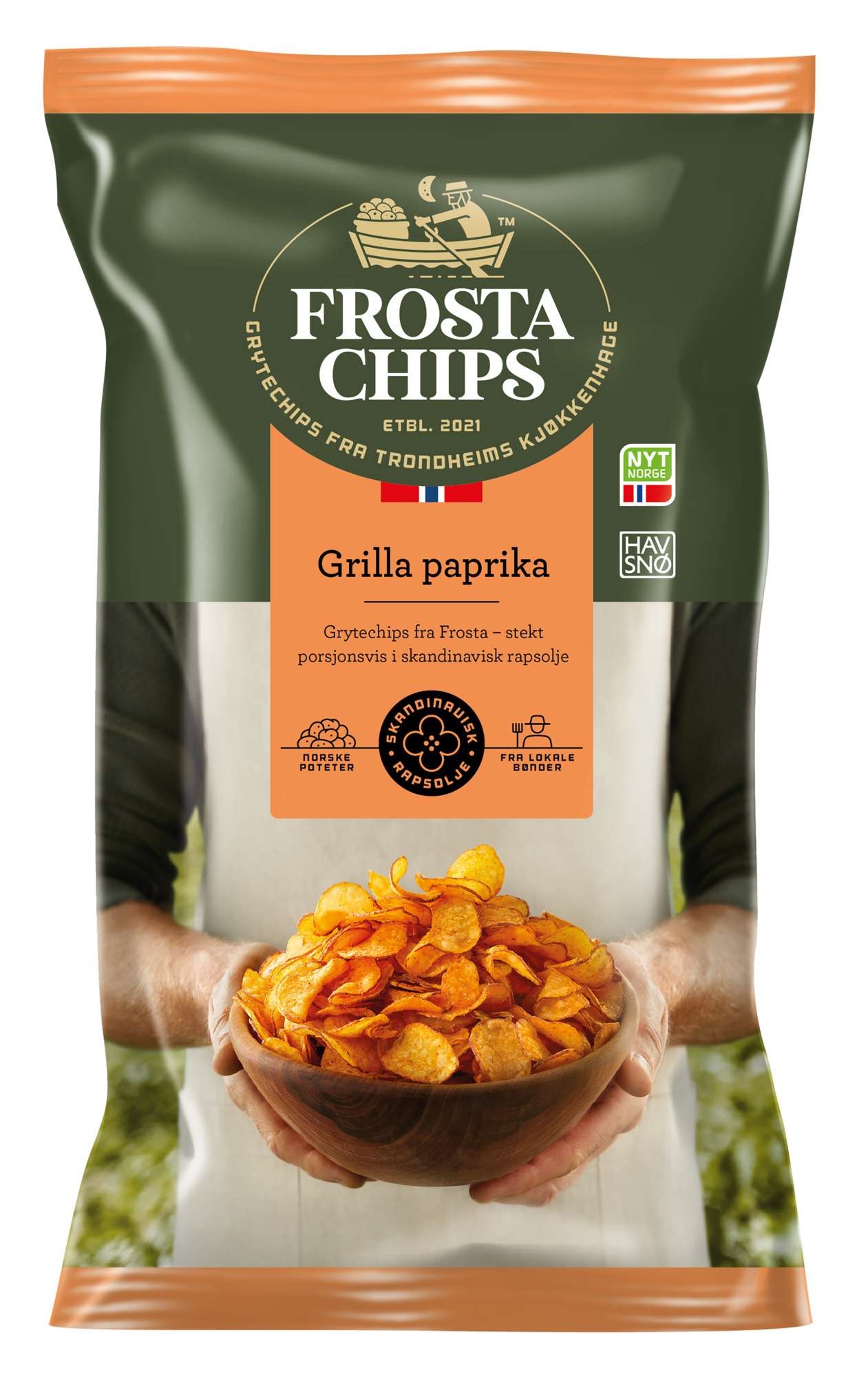 Chips grilled paprika   150g