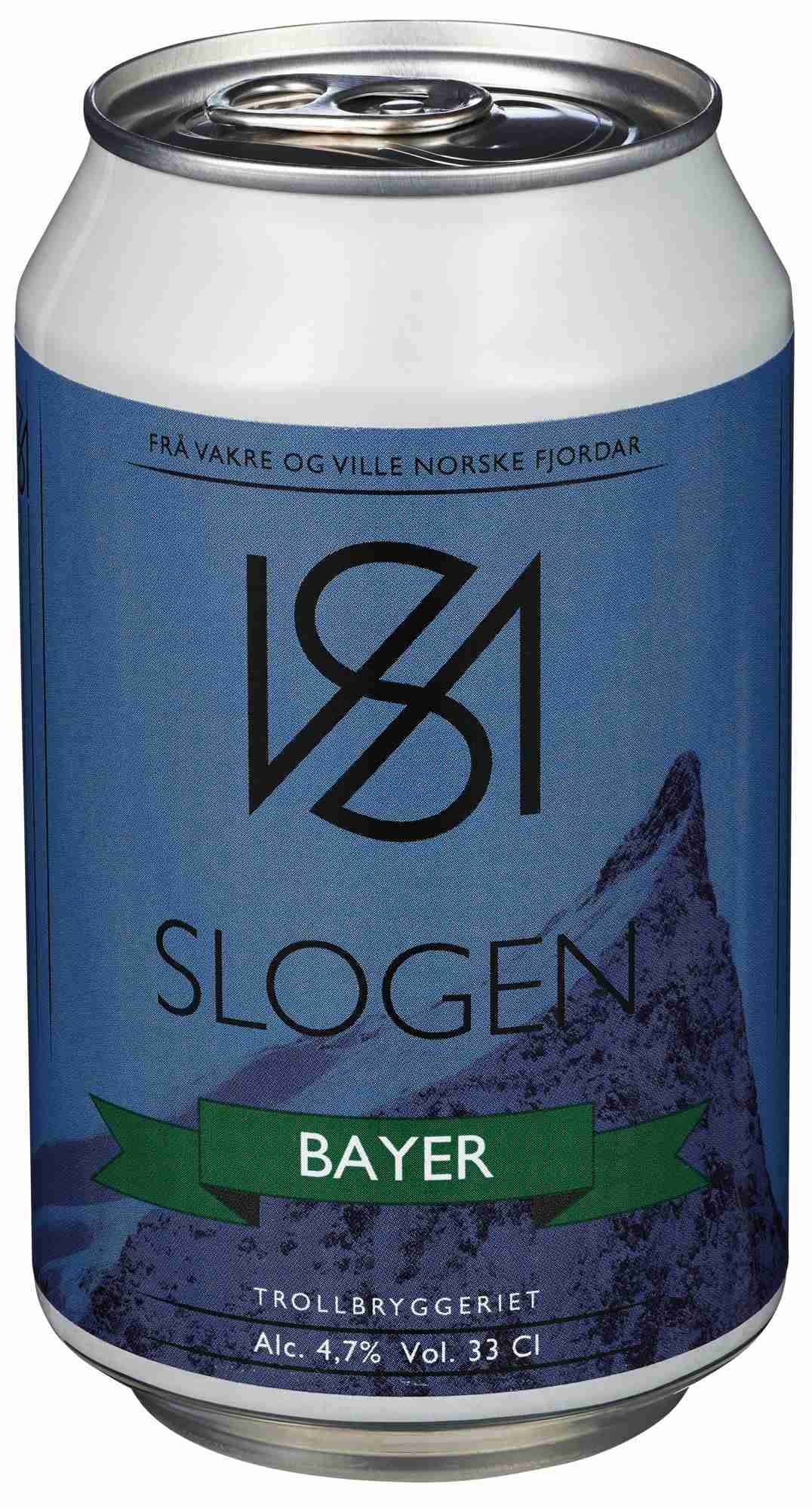 Slogen bayer 4,7% 24x33cl