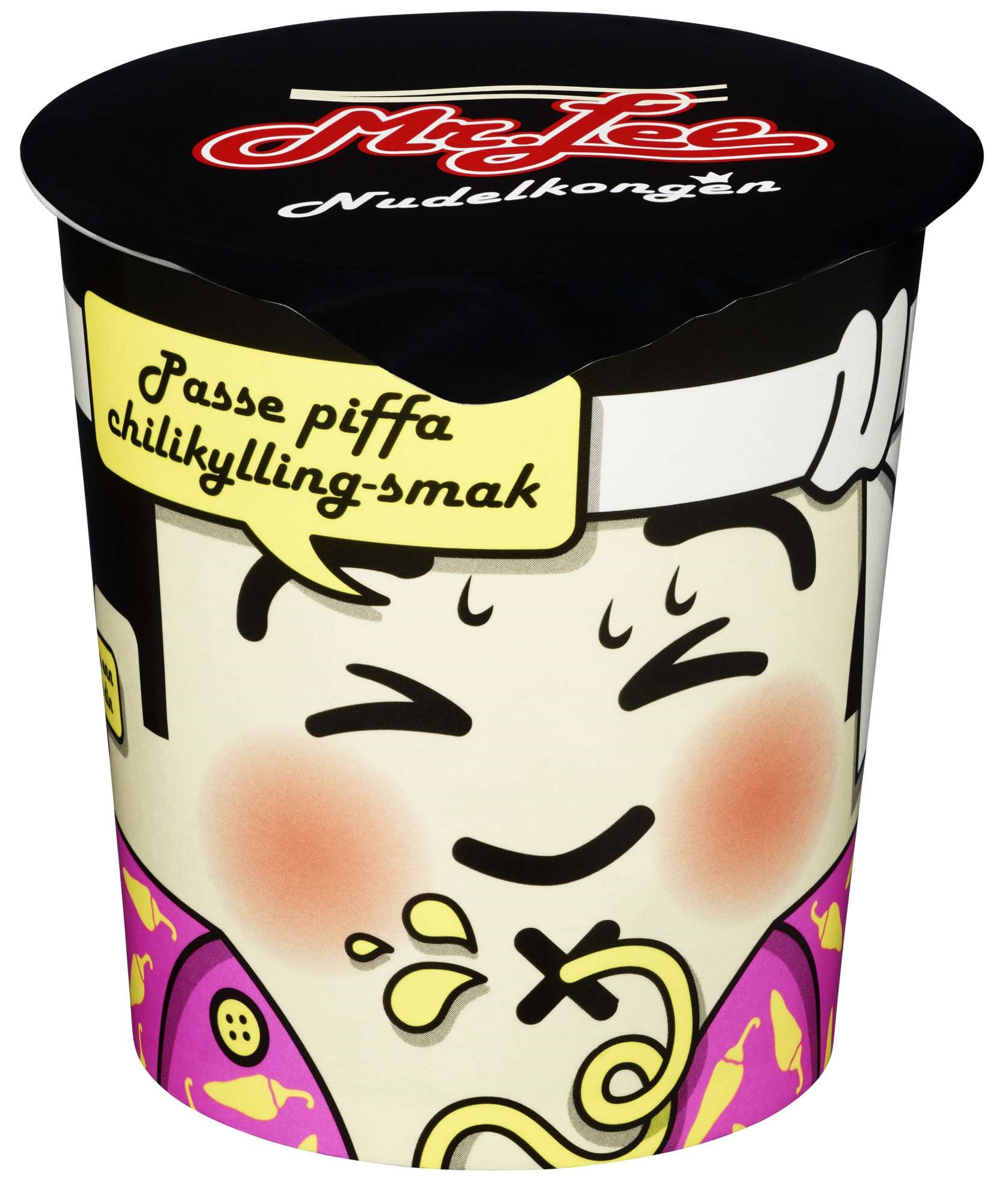 Passe piffa chilikylling-smak nudler kopp 65g