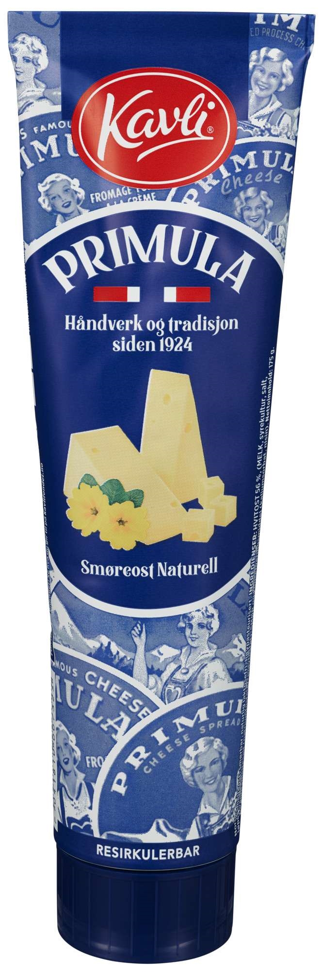 Primula naturell tube 175g
