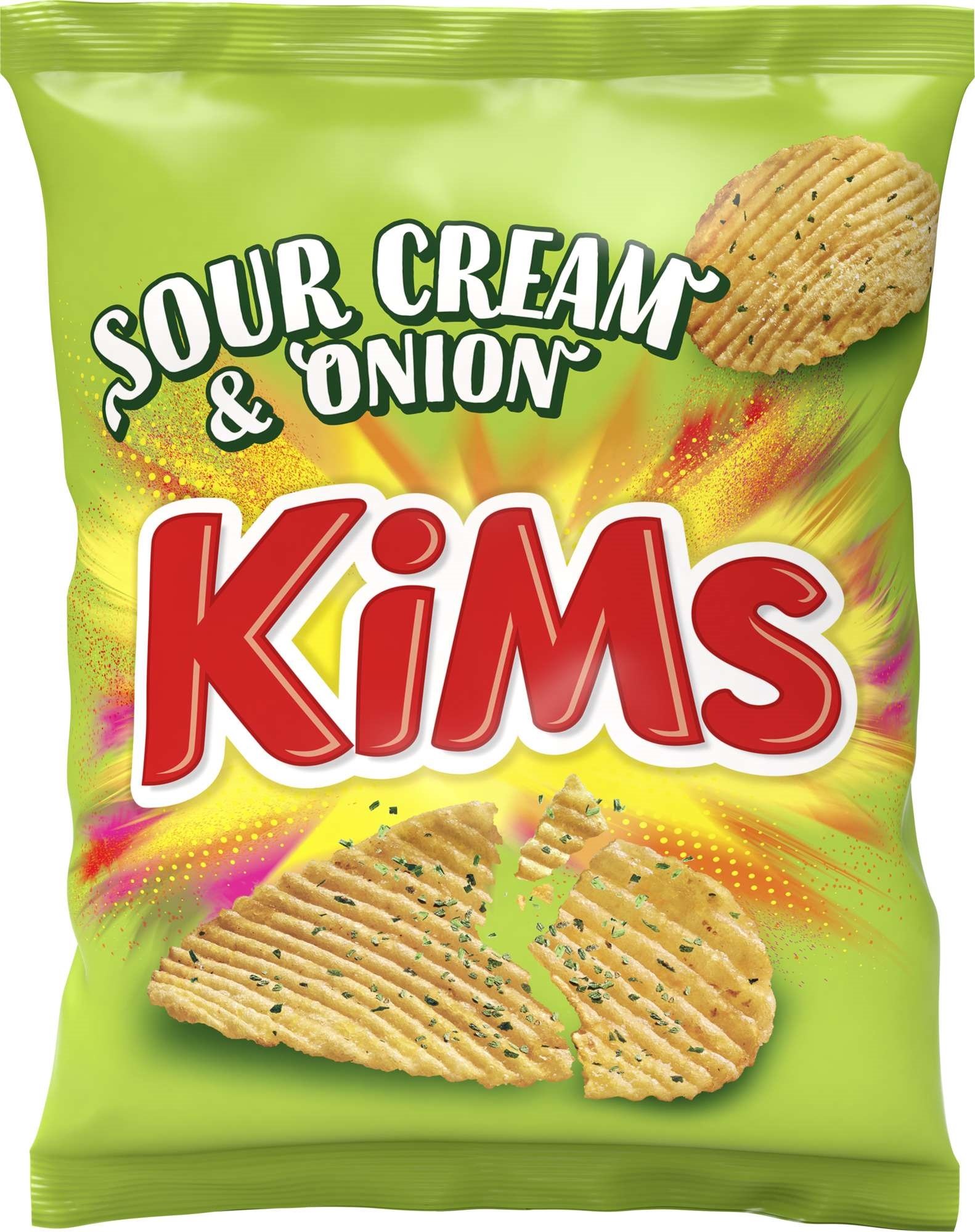 Kims sour cream & onion 200g