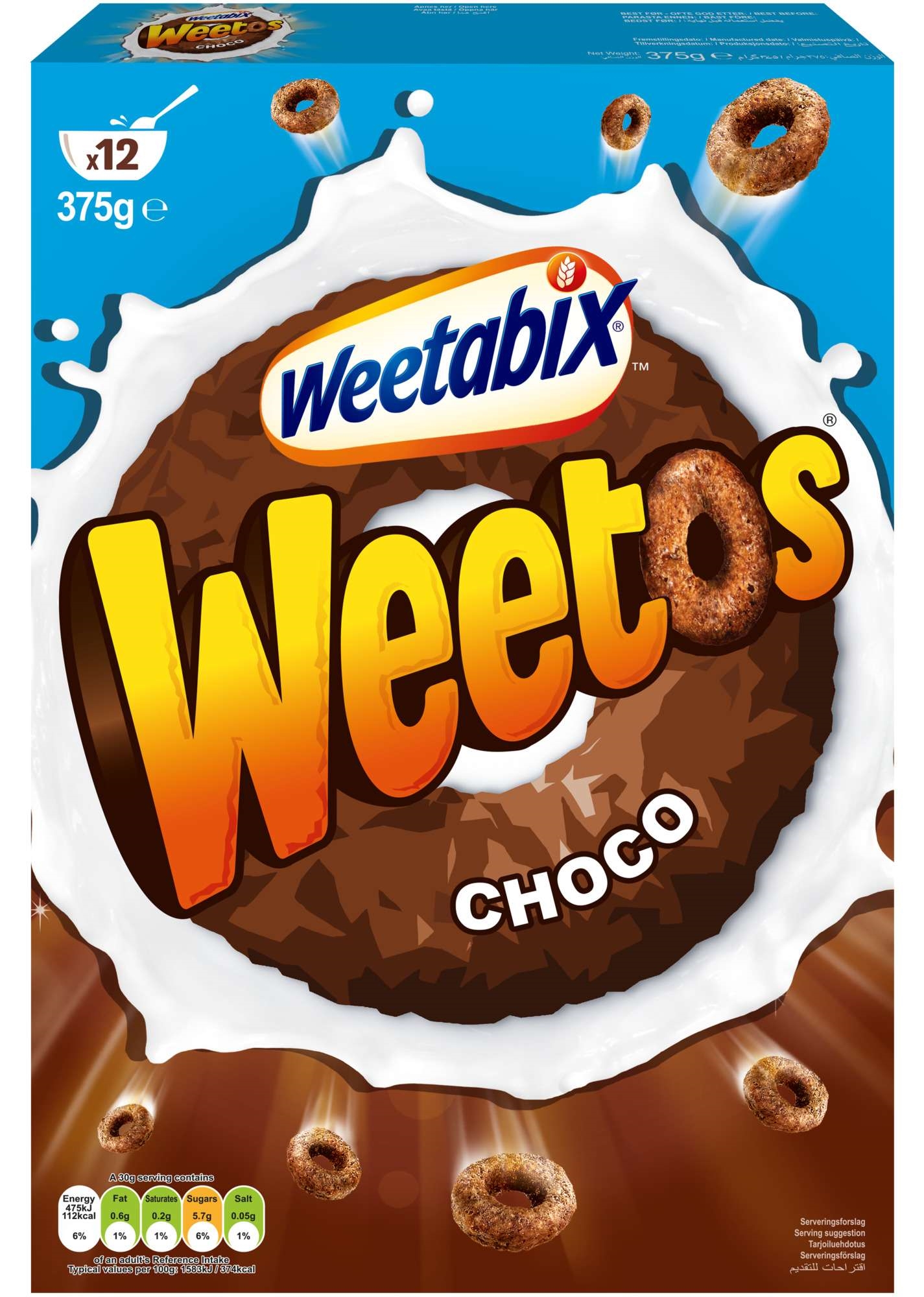 Weetos choco  375g