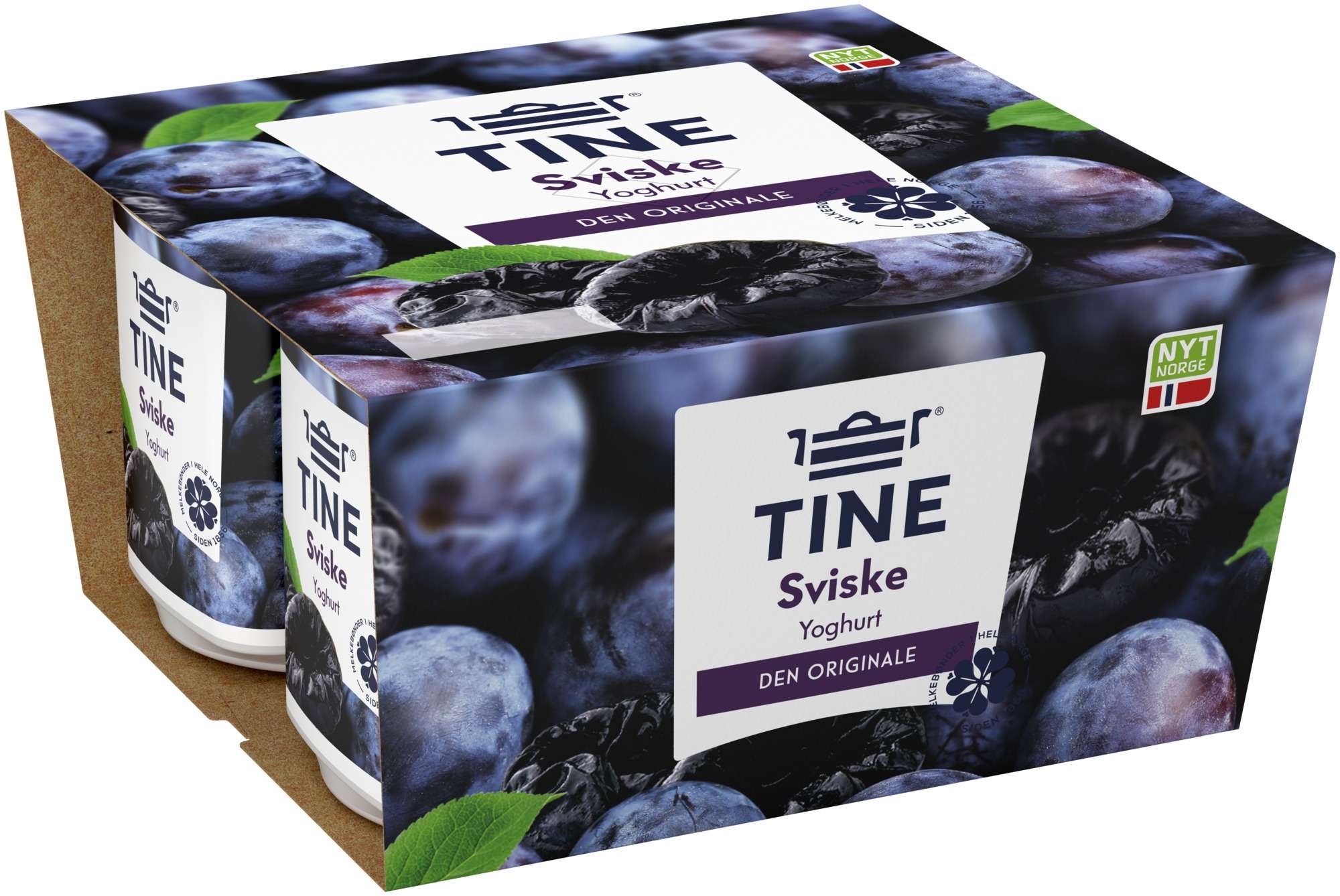 Yoghurt sviske 4x150g