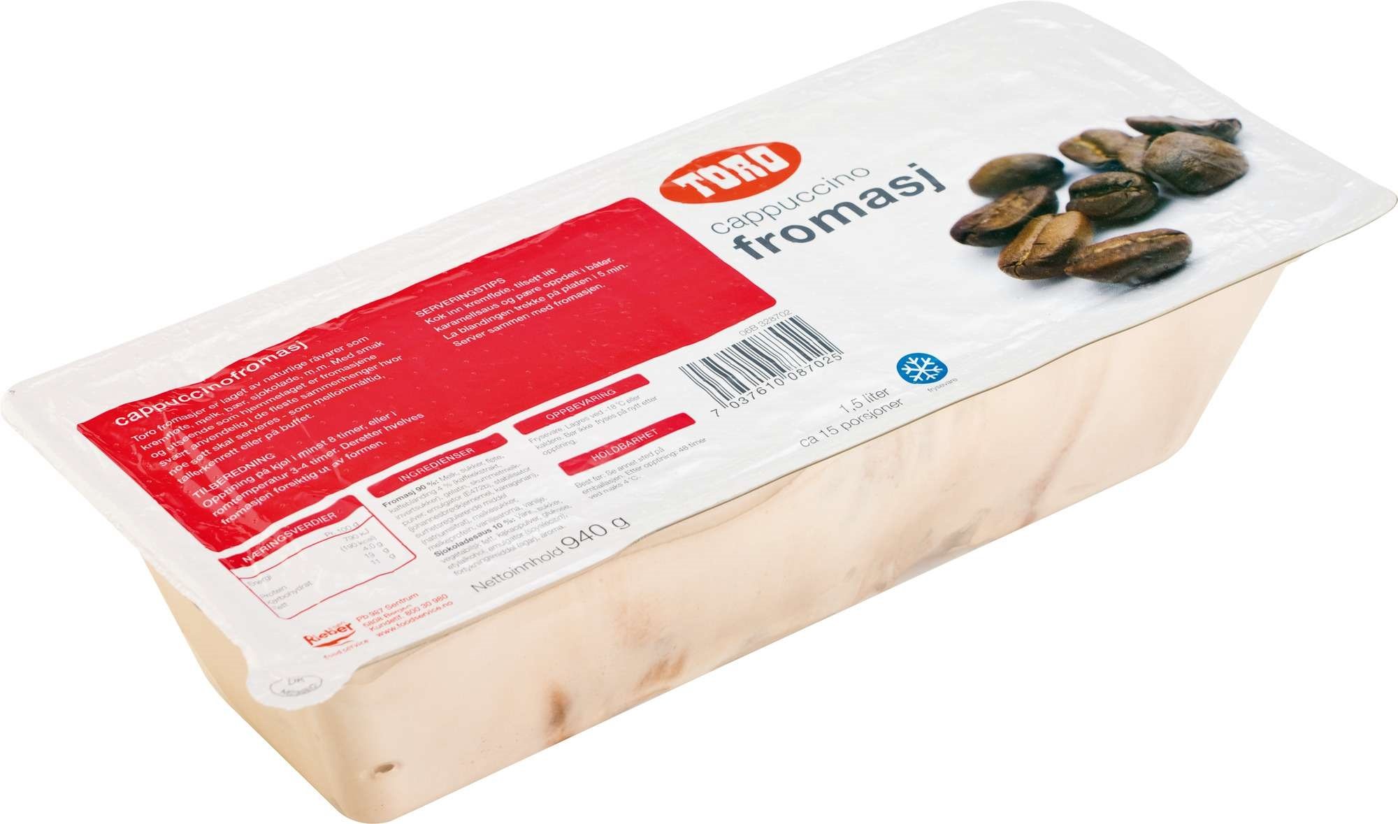Cappuccino mousse       1,5l