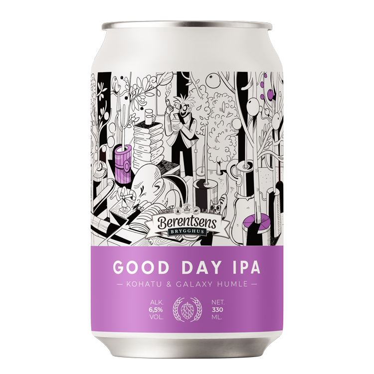 Berentsens good day ipa 6,5% 24x33cl bx