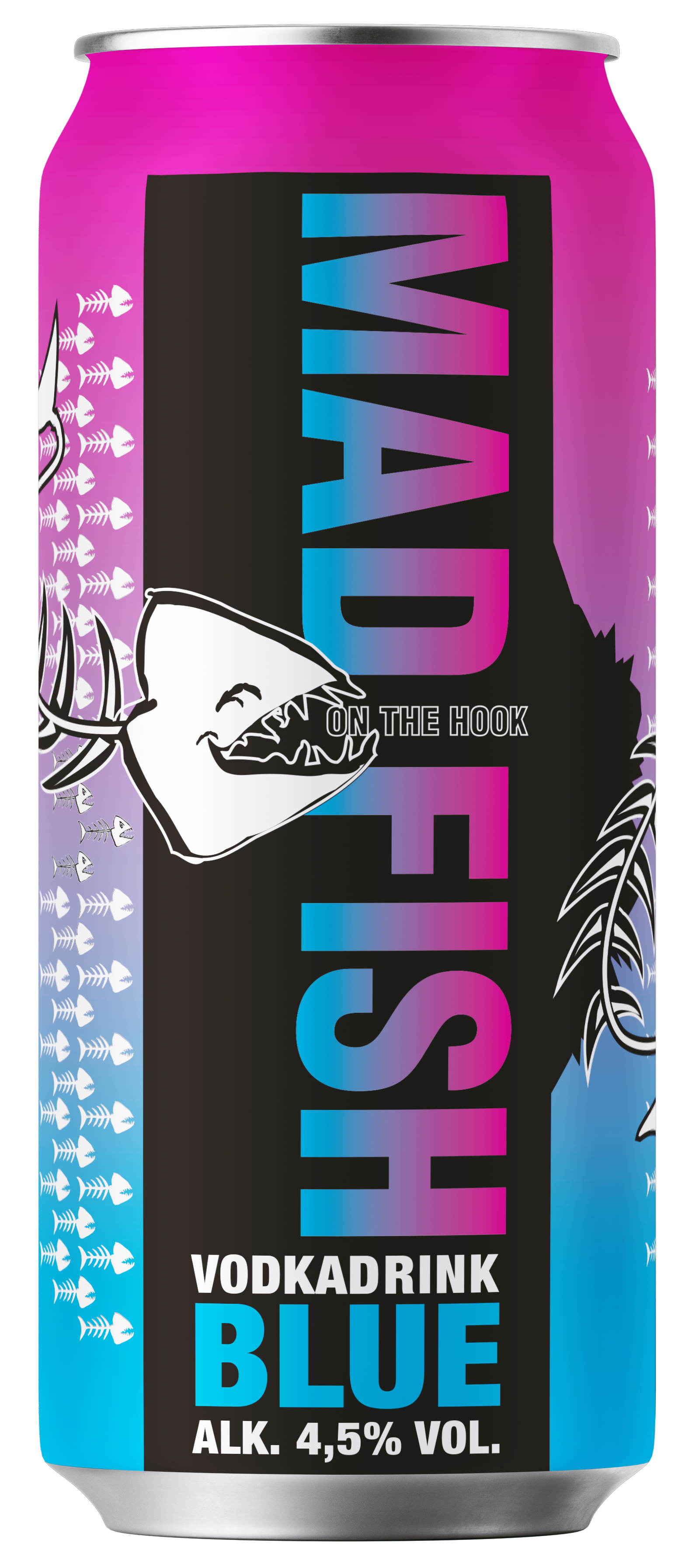 Mad fish vodka blue 4,5% 24x0.50l