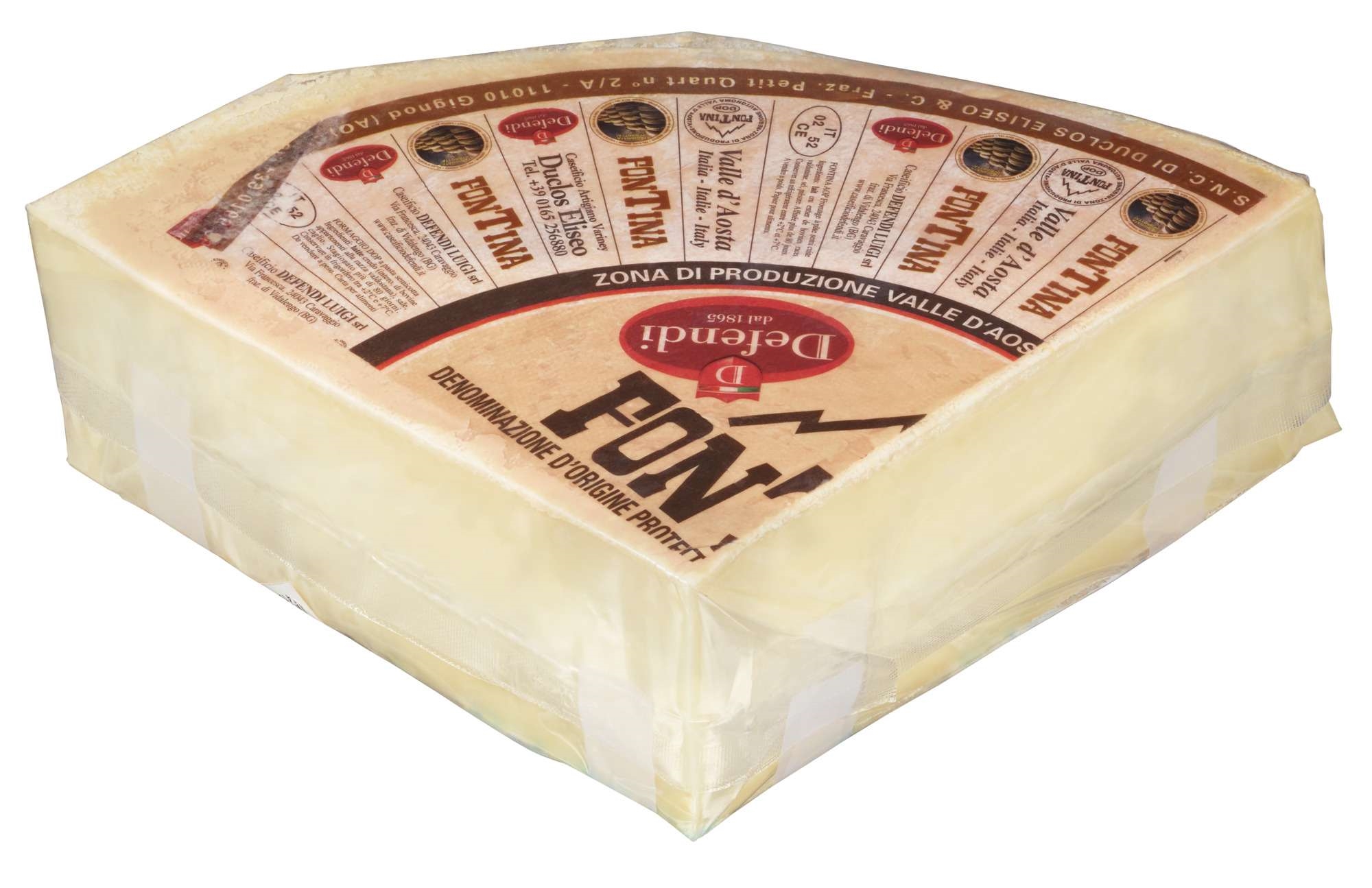 Fontina dop   4xca2kg   kg