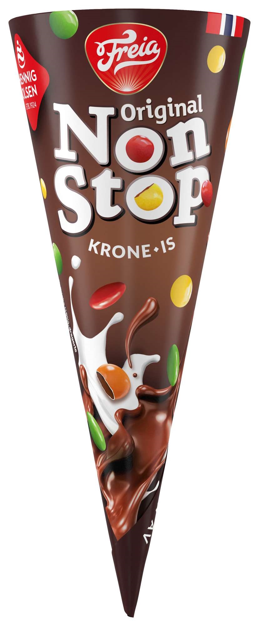Krone-is nonstop fløteis  125ml