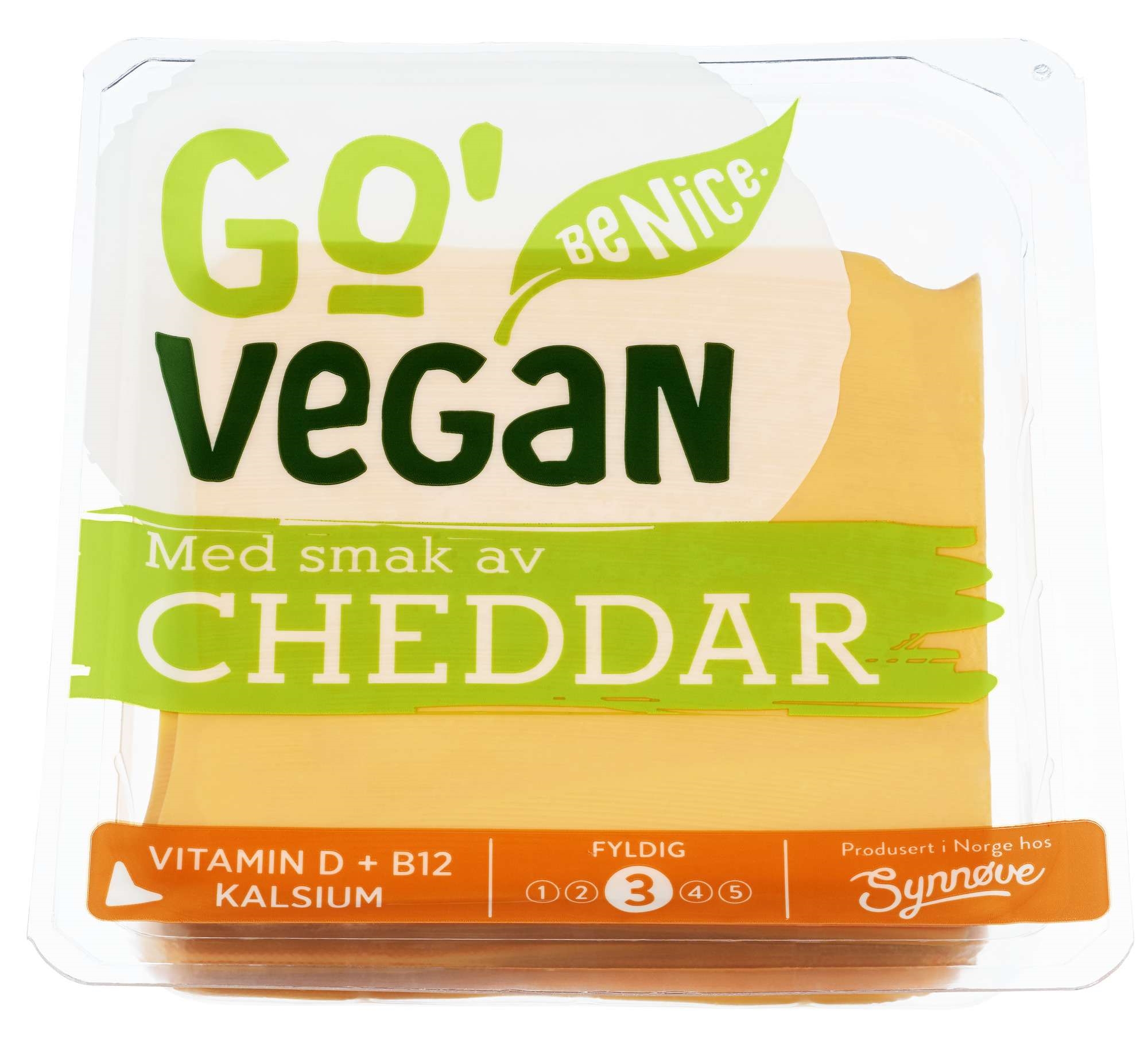 Go'vegan cheddar sliced   200g