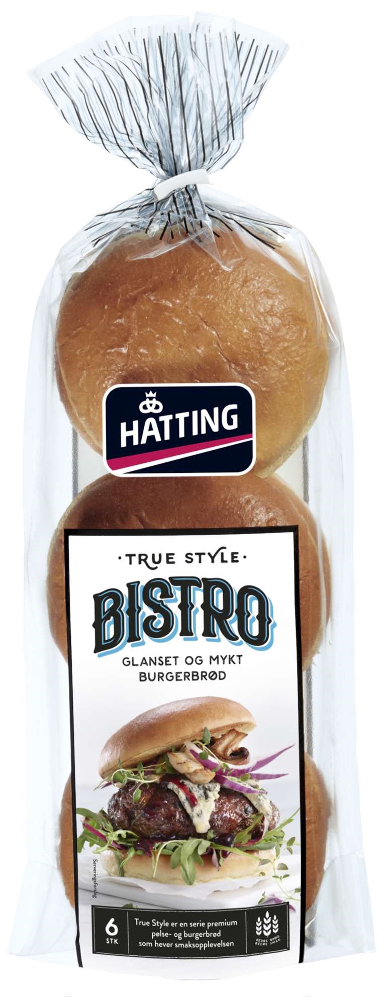 Hamburger bread bistro brioche style  380g