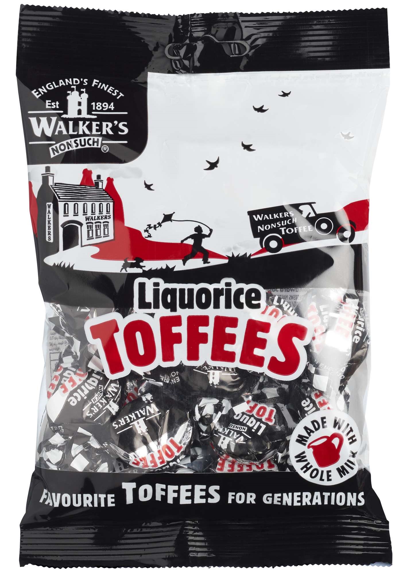 Liquorice toffees 150g
