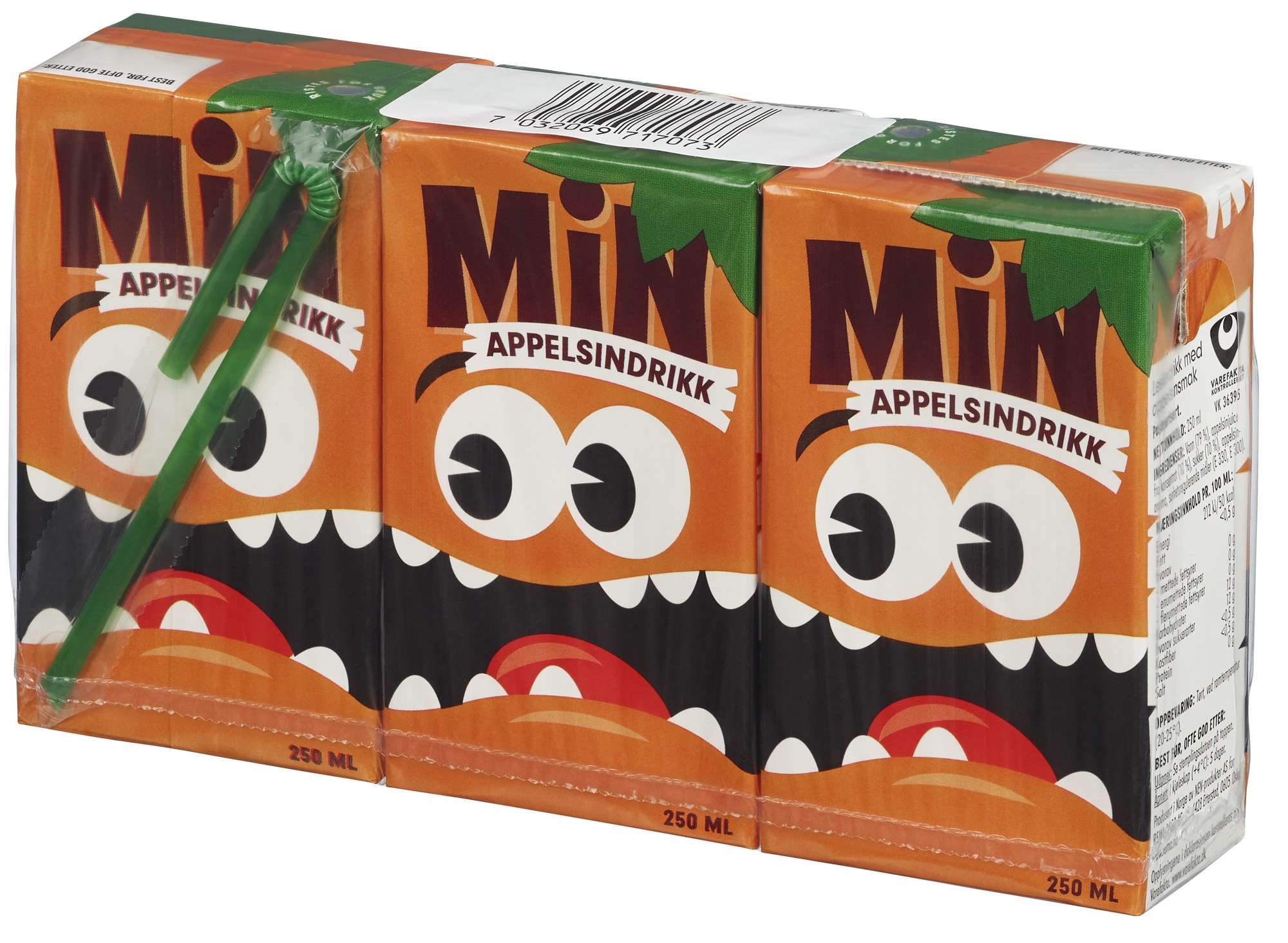 Min appelsin 3pack   0,75l